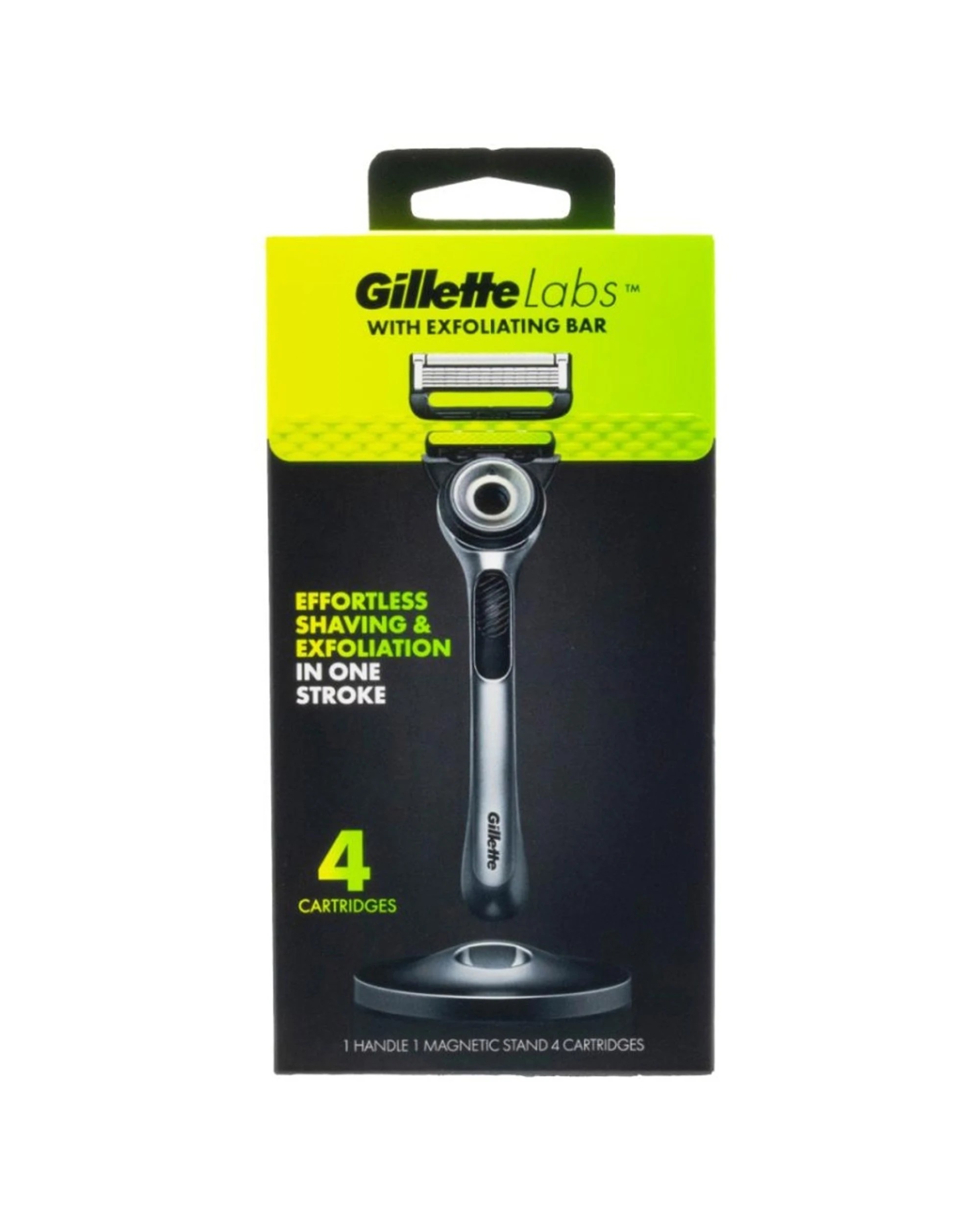 2 Gillette Labs 5 Blade Razor With Handle Magnetic Stand And 4 Cartridges 4PK - Multi, 2 of 5