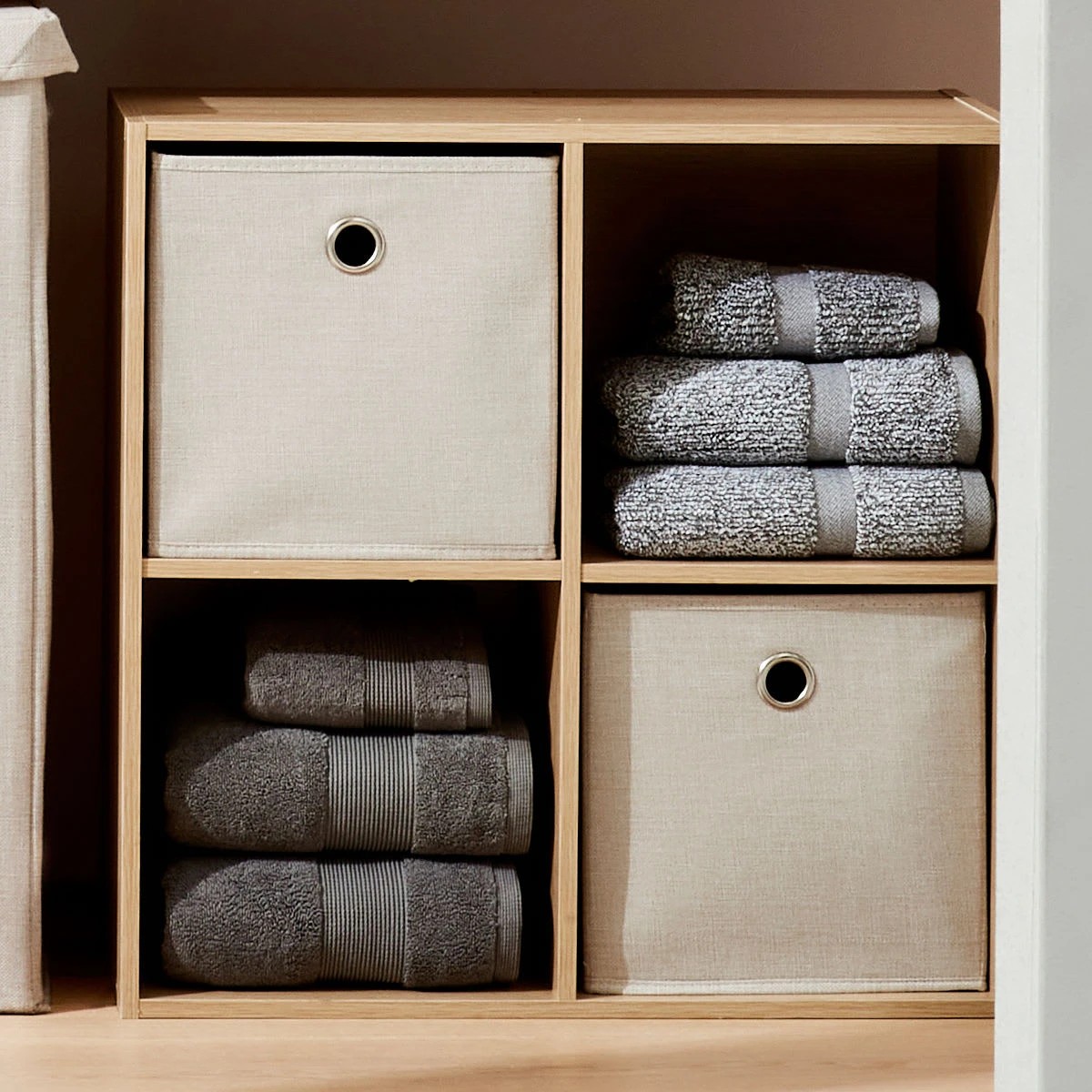 6 Grey Austin Bath Towel, 6 of 6