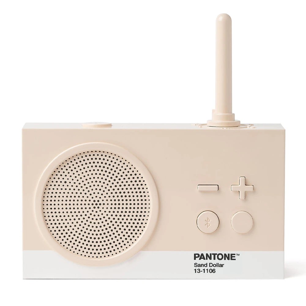 1 Lexon Thykho 3 Fm Radio & Bluetooth Speaker PANTONE - Beige, 1 of 6