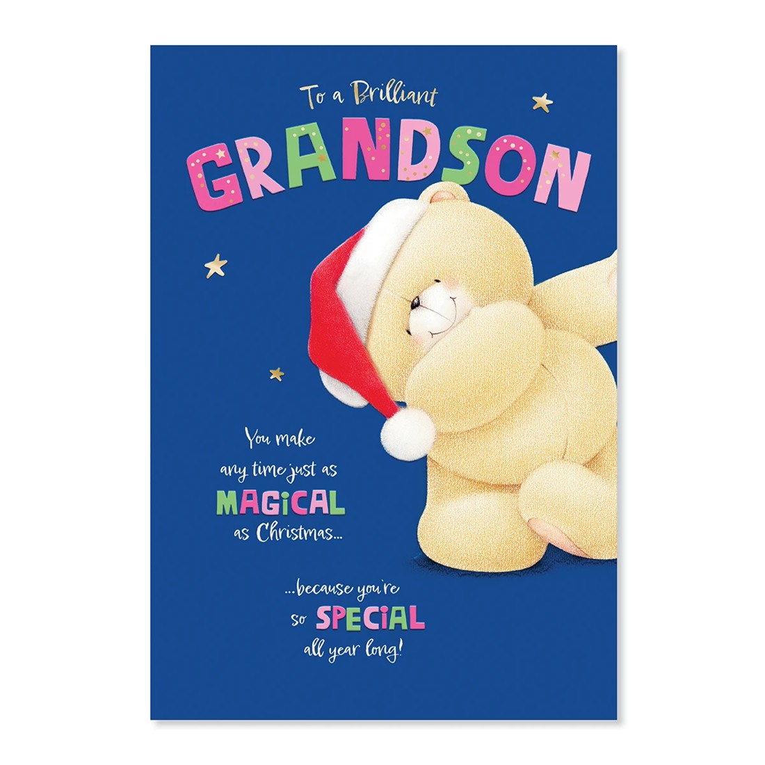 3 Hallmark Christmas Card - To a Brilliant Grandson, 3 of 3