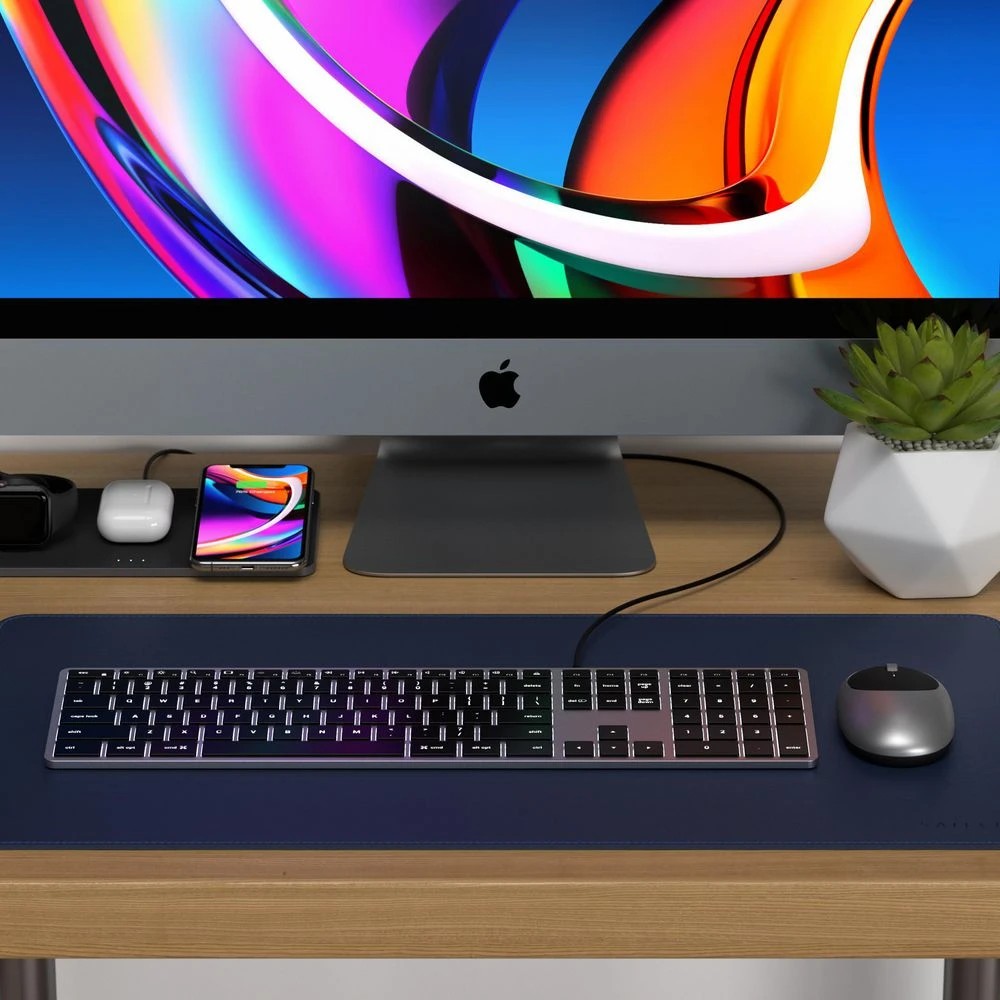 9 Satechi Slim W3 USB-C Wired Keyboard Space Grey, 9 of 9