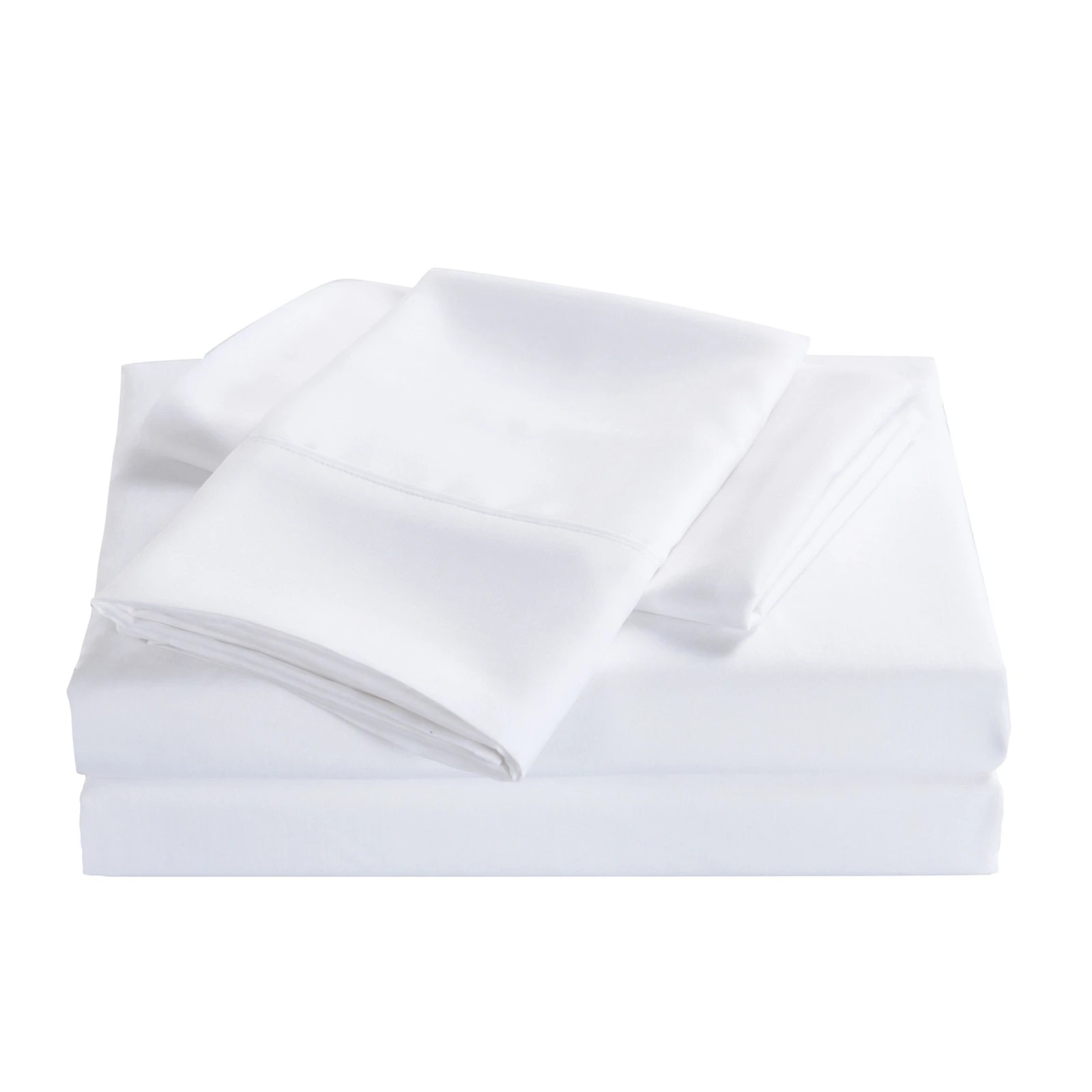 1 Royal Comfort 2000 Thread Count Bamboo Cooling Sheet Set Ultra Soft Bedding - Double Bed - White, 1 of 4