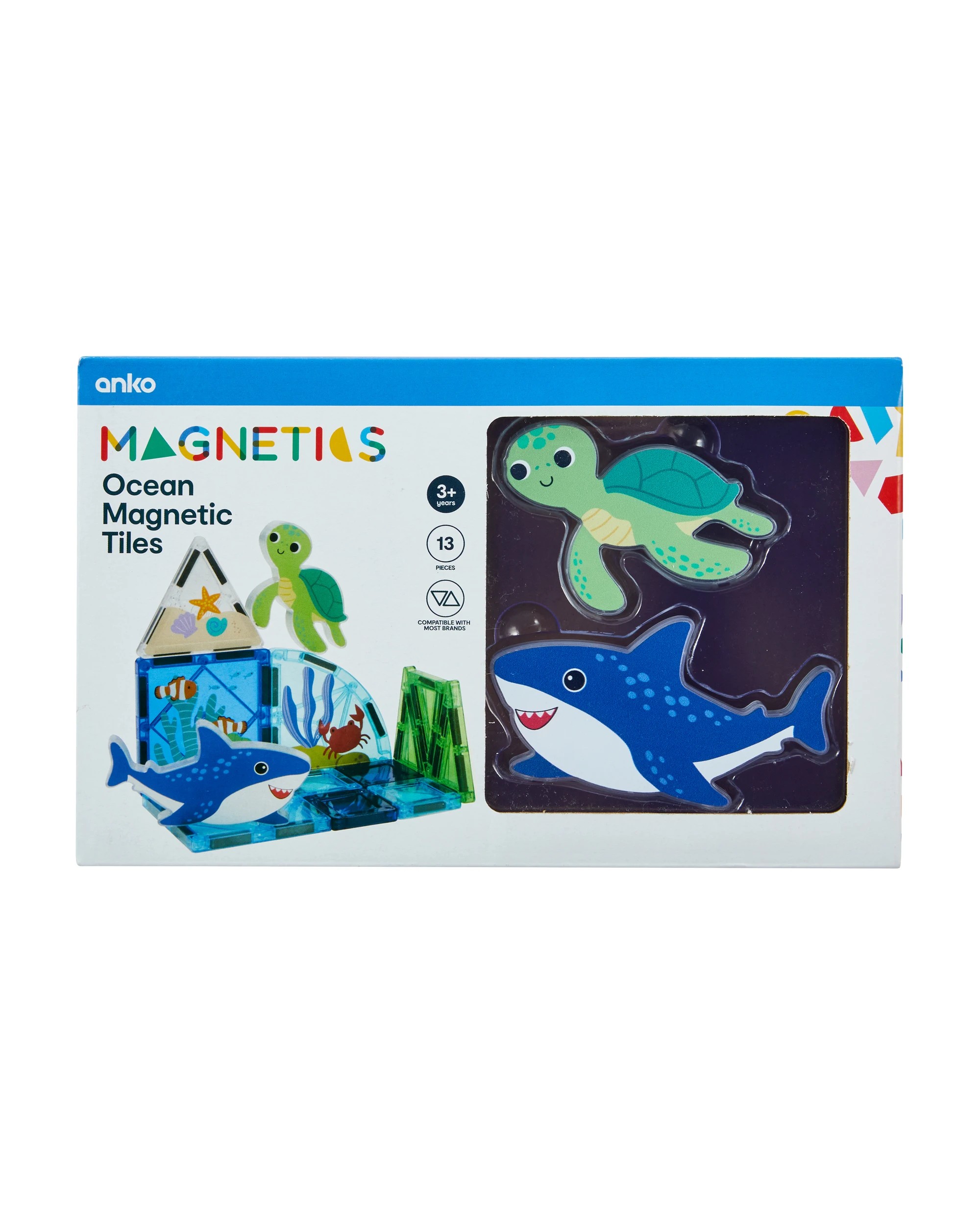 6 13 Piece Ocean Magnetic Tiles, 6 of 7