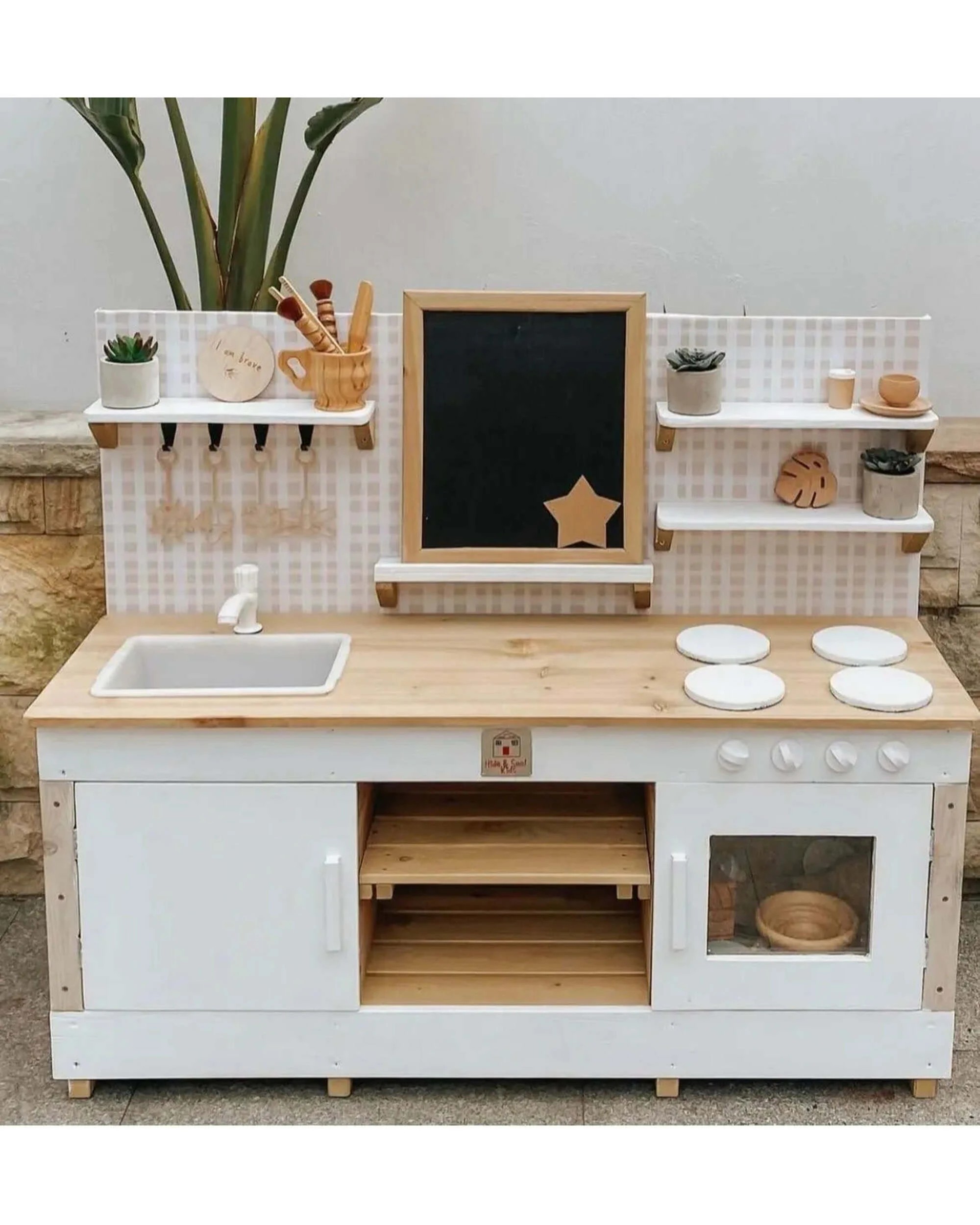 5 Hide & Seek Kids Mud Kitchen Danny - Compact Play Kitchen, 5 of 7