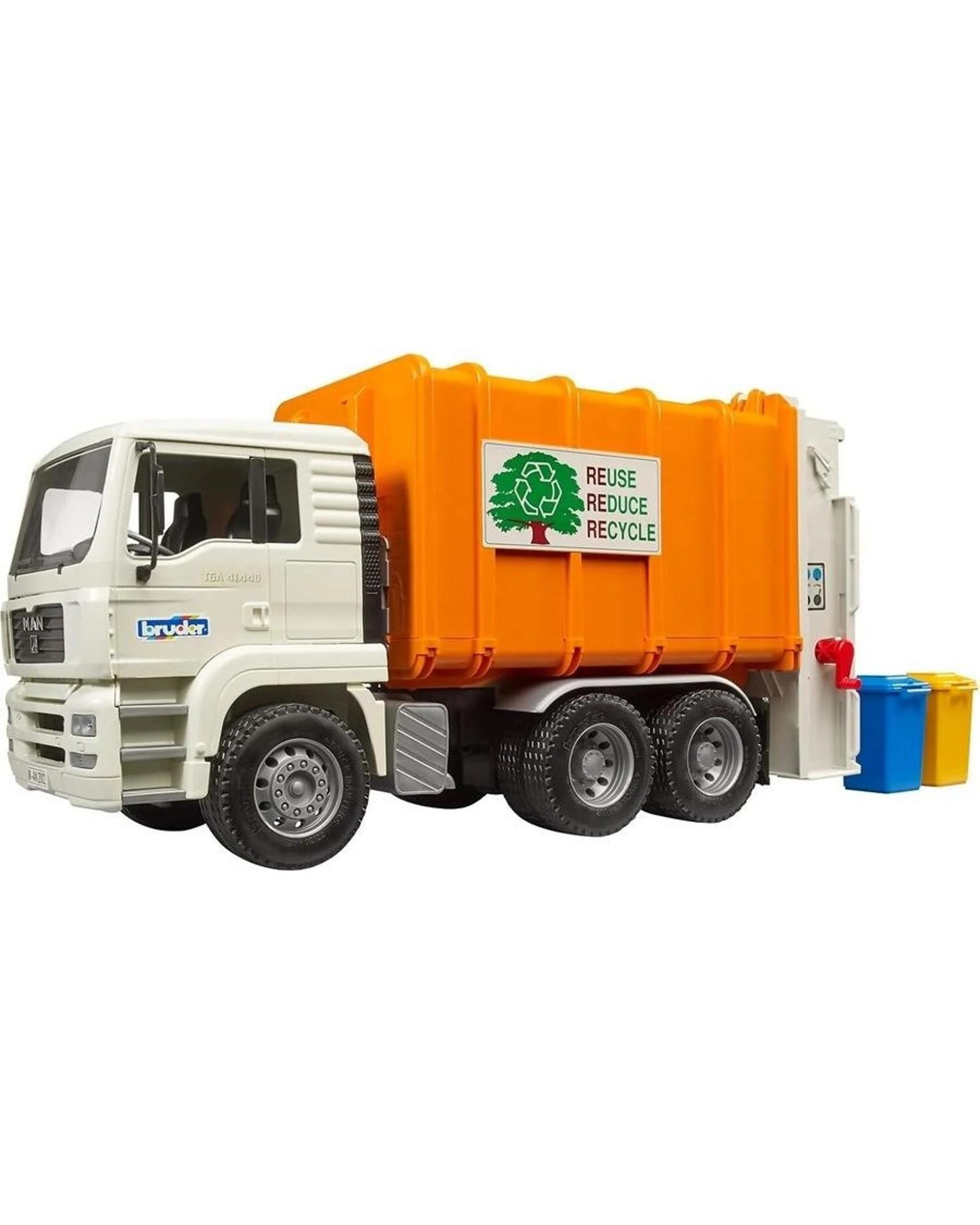 1 Bruder Commercial Man TGA Garage Truck Rear Loading, 1 of 3