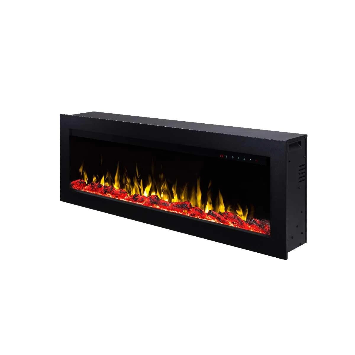 4 Moda Living Sonata 45 inch Electric Fireplace - Black, 4 of 6