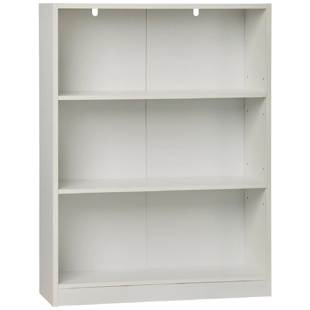 1 Austin 3 Shelf Bookcase White Shelves Home Office Storage, 1 of 5