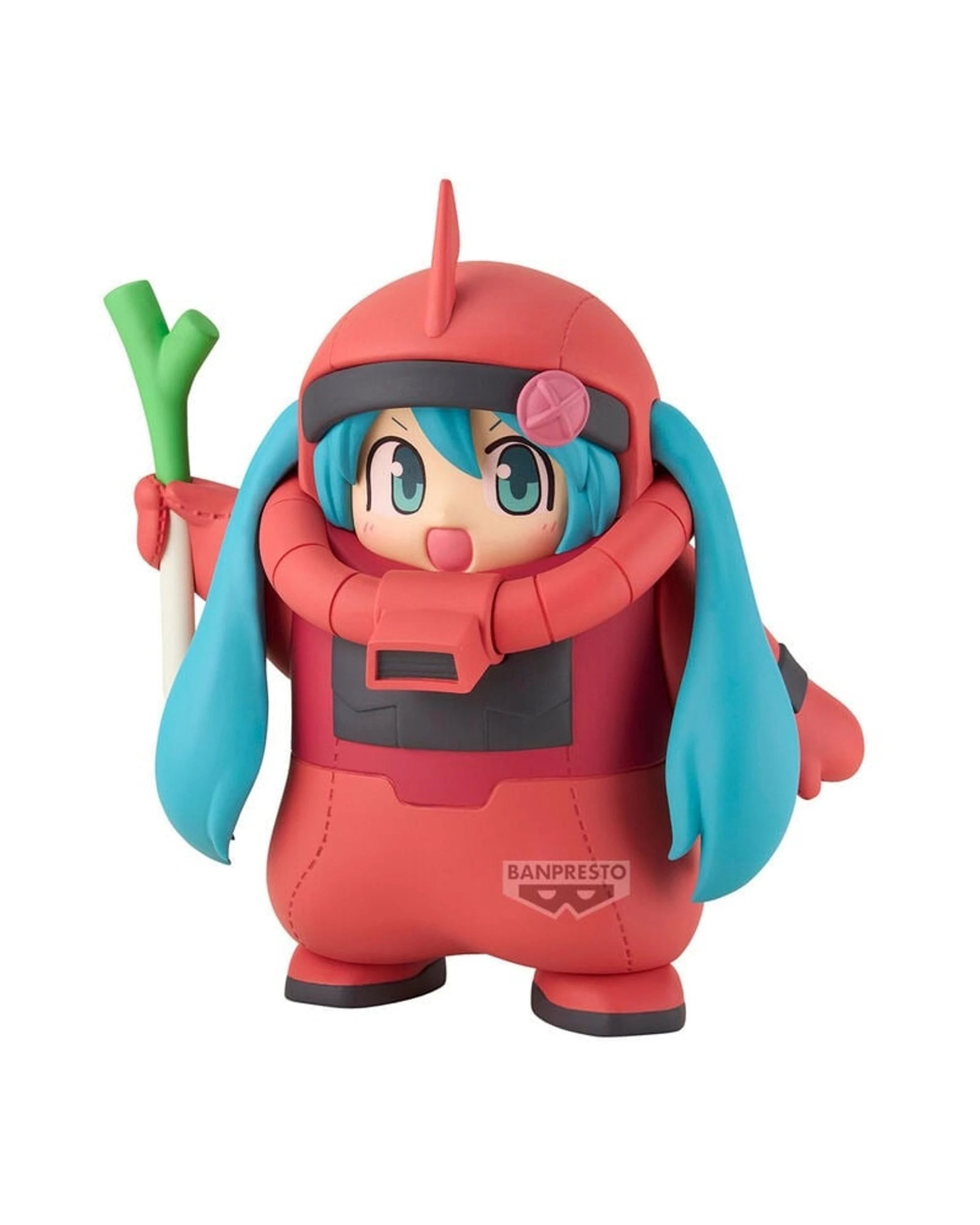 1 Banpresto Gundam 45th X Hatsune Miku Chars Zaku Costume Hatsune Miku Version Figure, 1 of 8
