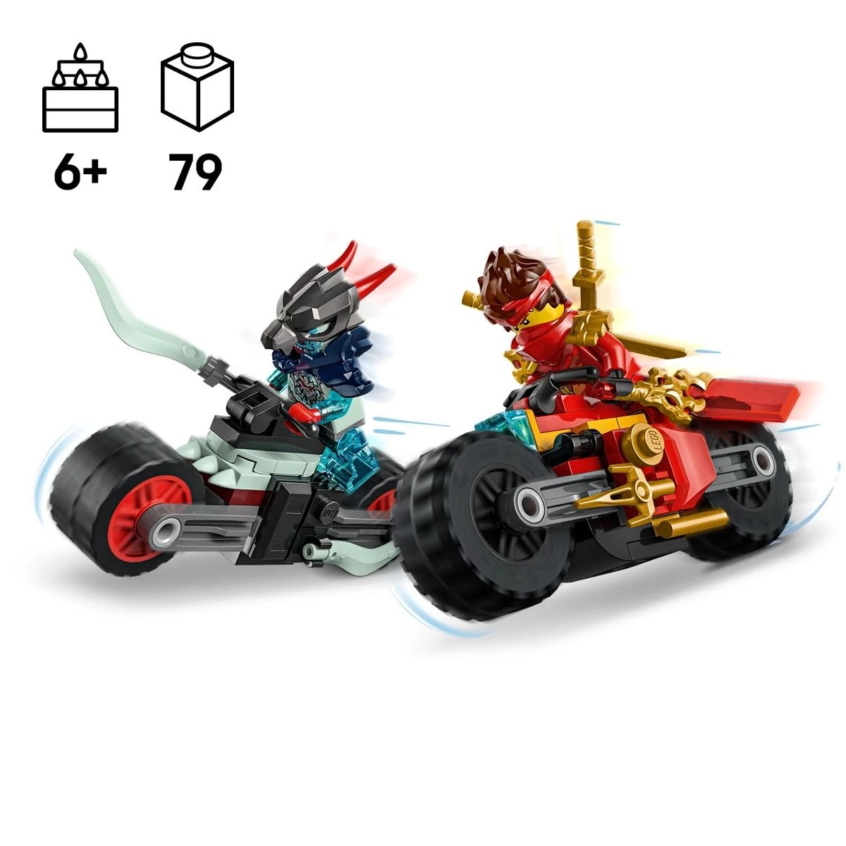 10 LEGO NINJAGO Kai’s Motorcycle Speed Race 71838, 10 of 11