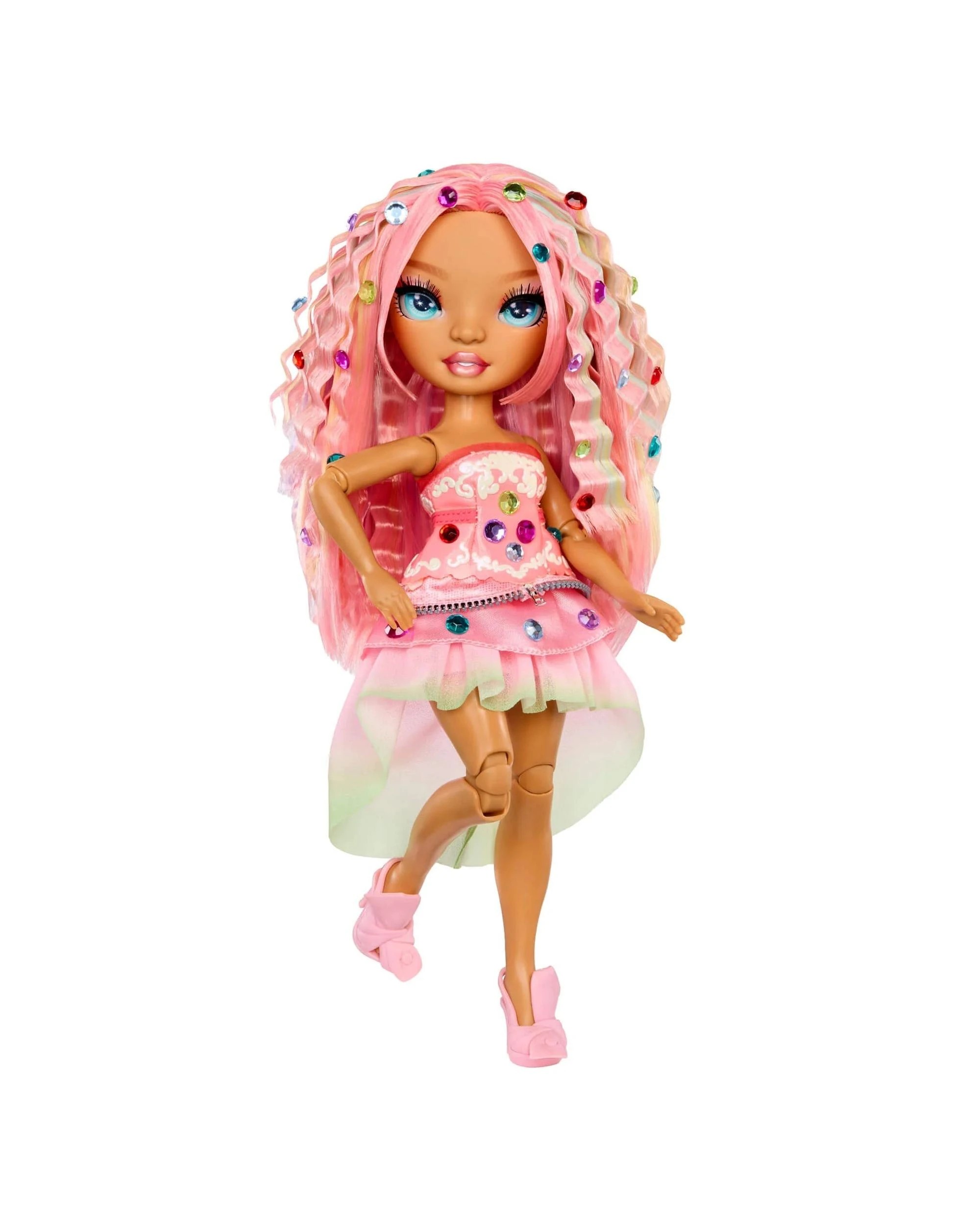 2 Rainbow High Be Dazzling Adeline Rose Fashion Doll - Pink, 2 of 7
