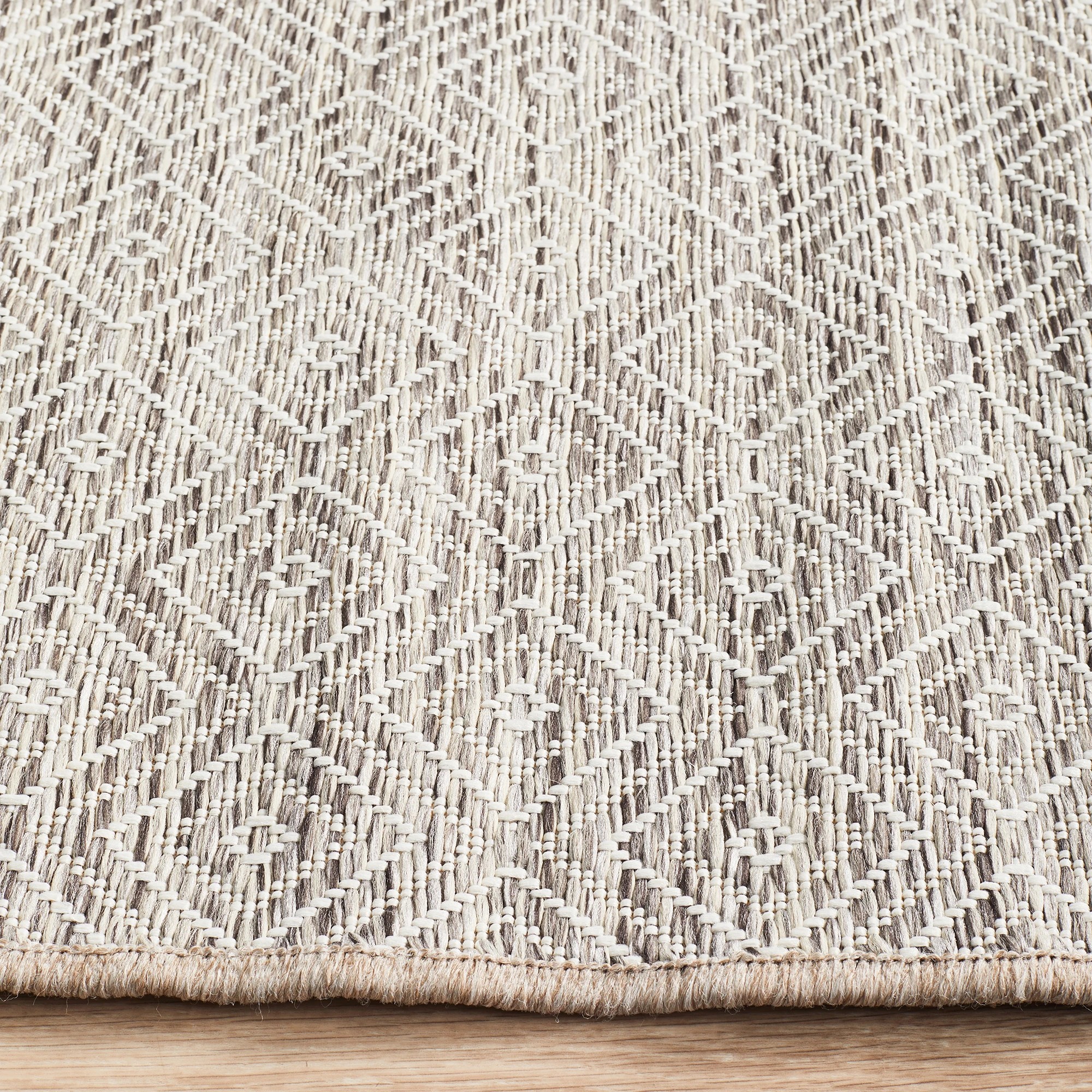 5 Common Ground Rugs Portico 5500 400x80 cm Rug - Silver, 5 of 6