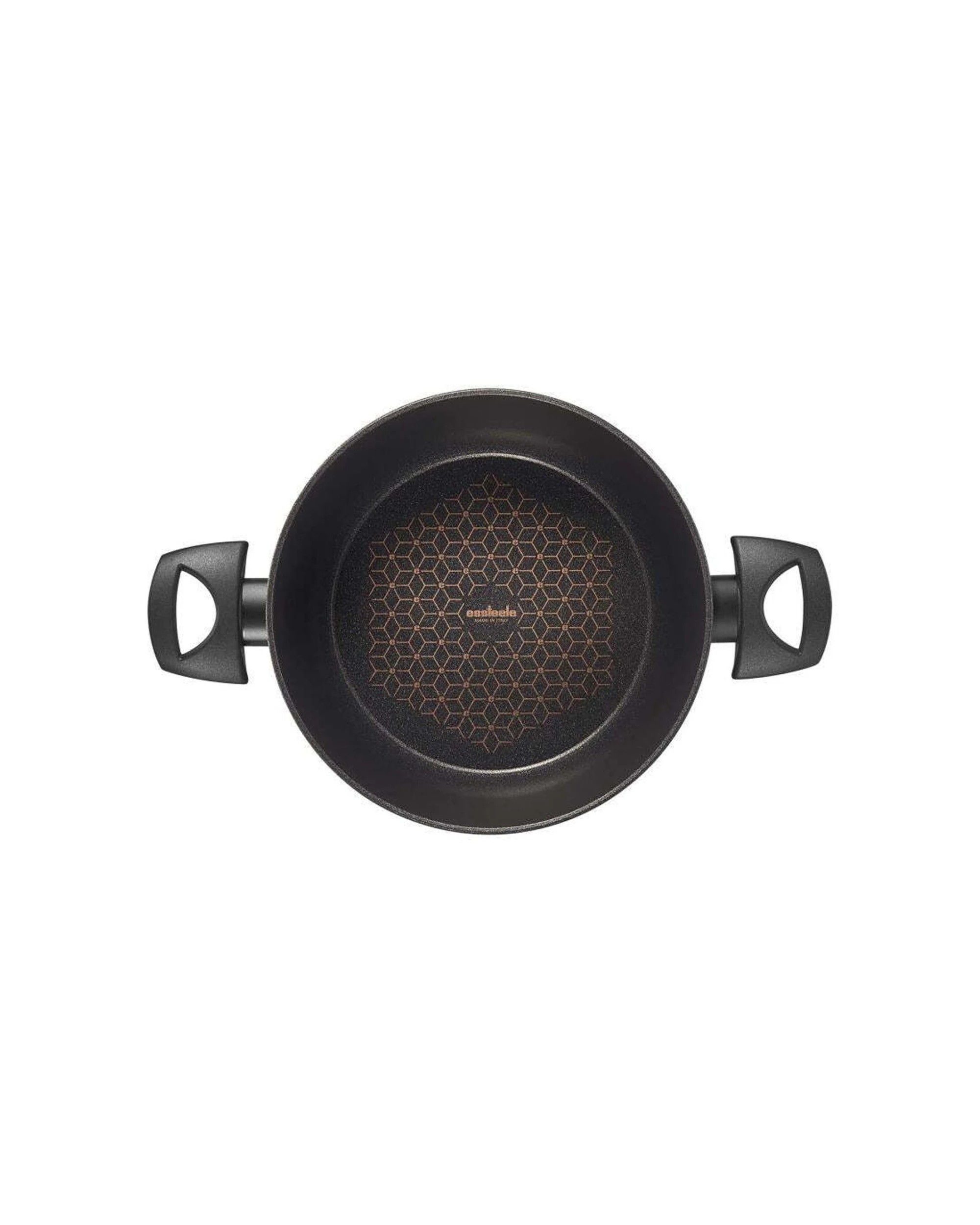 1 Essteele Per Salute 24cm Covered Non-Stick Casserole 4.5 L Black - Black, 1 of 3