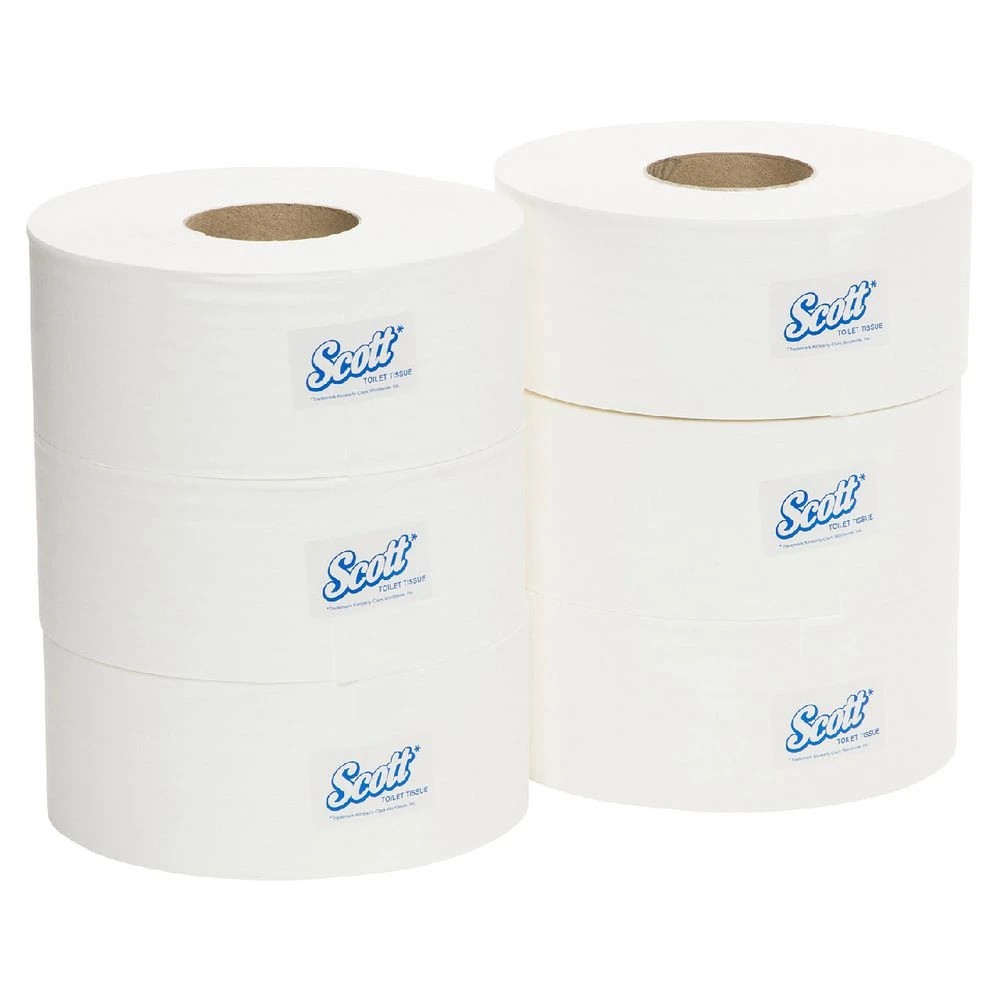 6 Scott Compact Jumbo Toilet Tissue Roll 6 Pack, 6 of 7