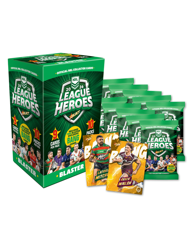 2026 NRL League Heroes Blaster