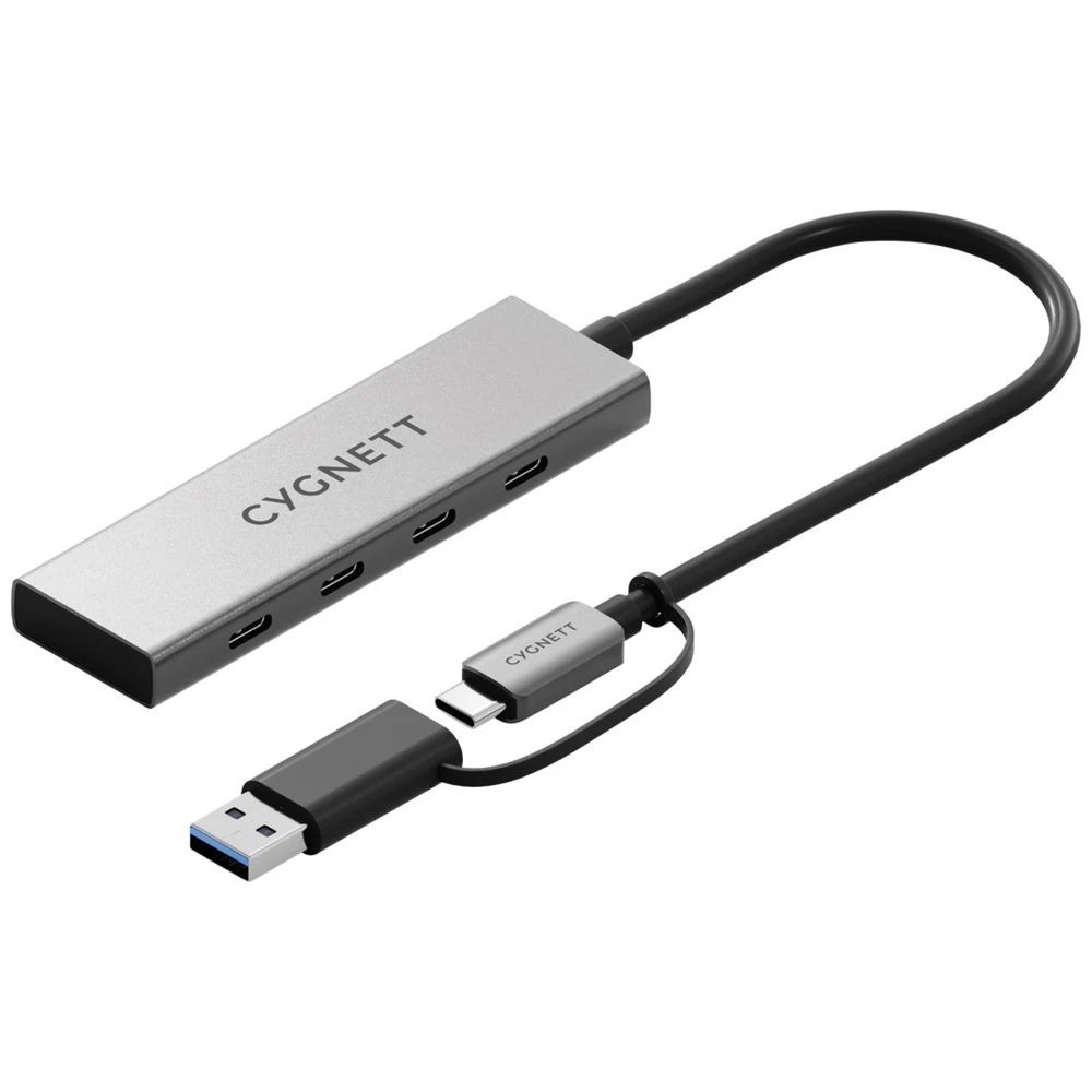 1 Cygnett 4-in-1 USB-C to USB-C Hub, 1 of 4