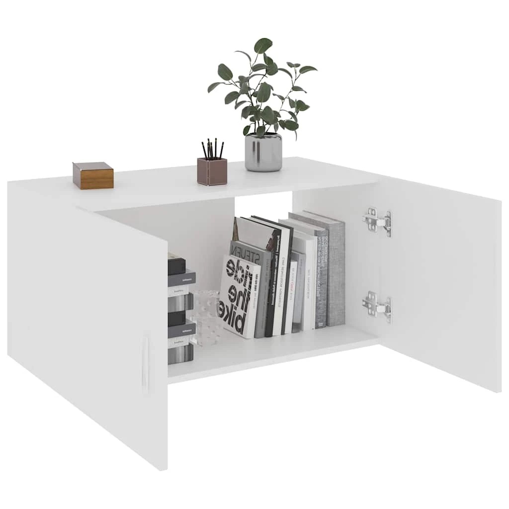 5 vidaXL Wall mounted cabinet Wall mounting - White, 5 of 8