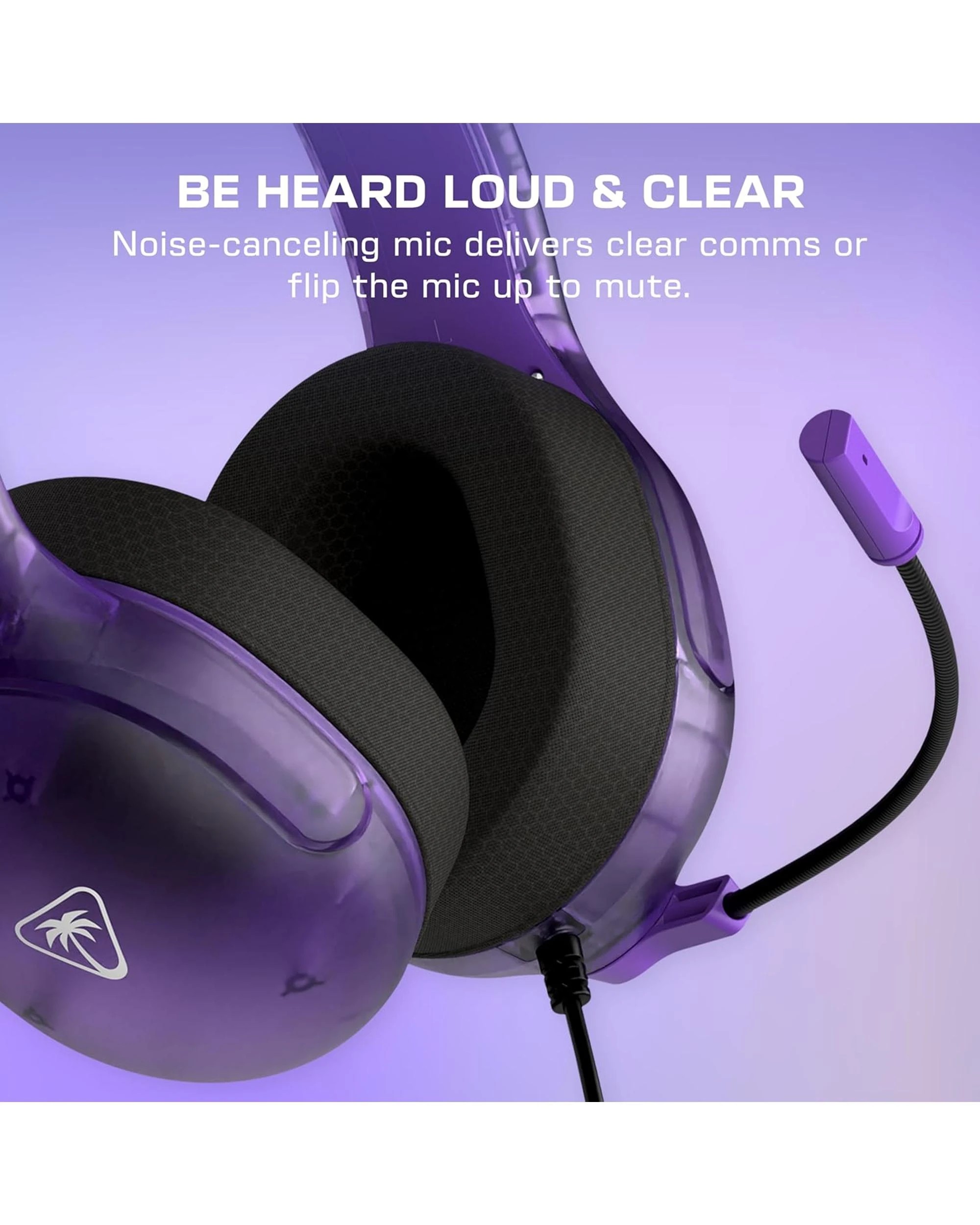 7 Turtle Beach Airlite Fit Wired Gaming Headset for Nintendo Switch - Ghost Purple - Purple, 7 of 10