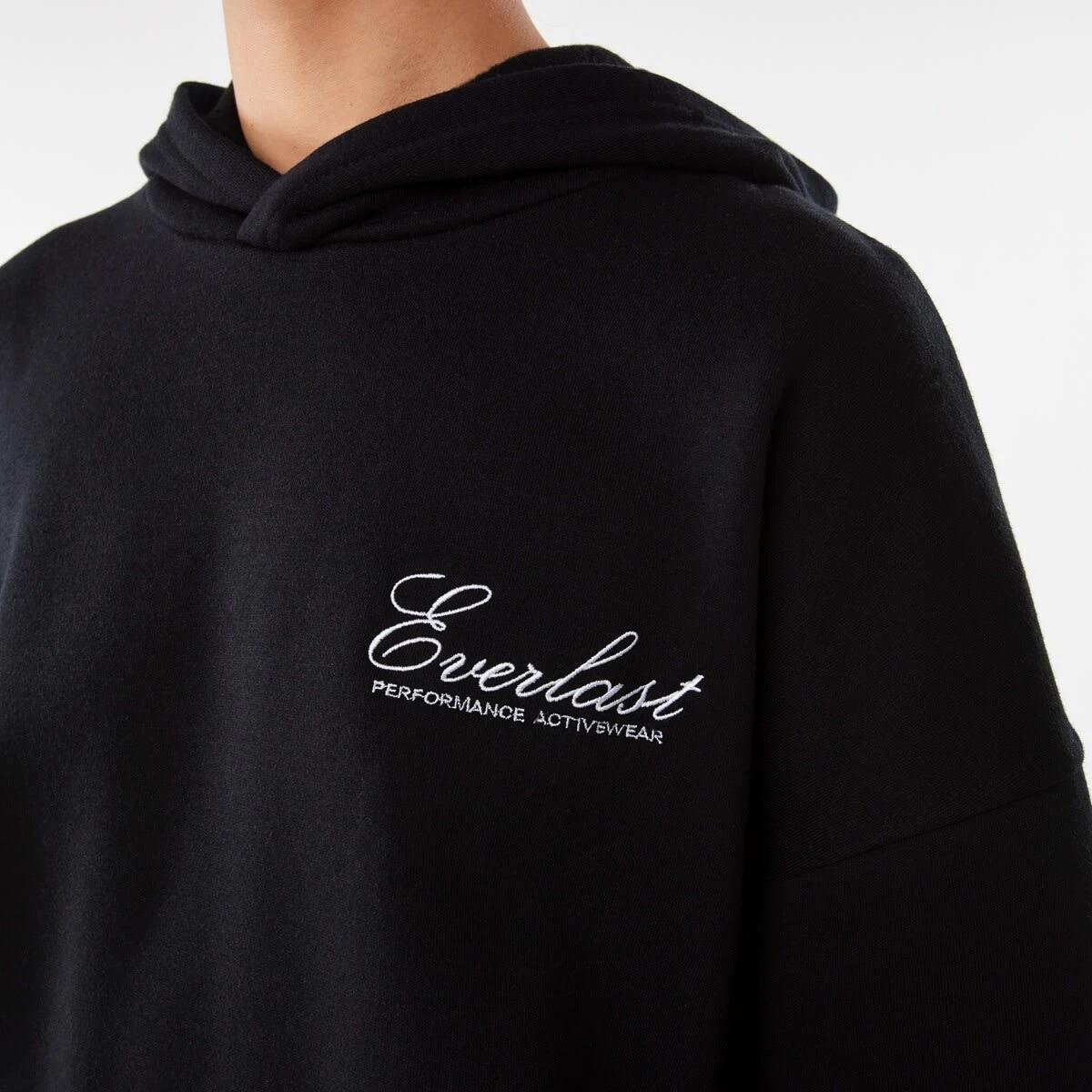 7 Everlast Womens New Core Hoodie Black, 7 of 9