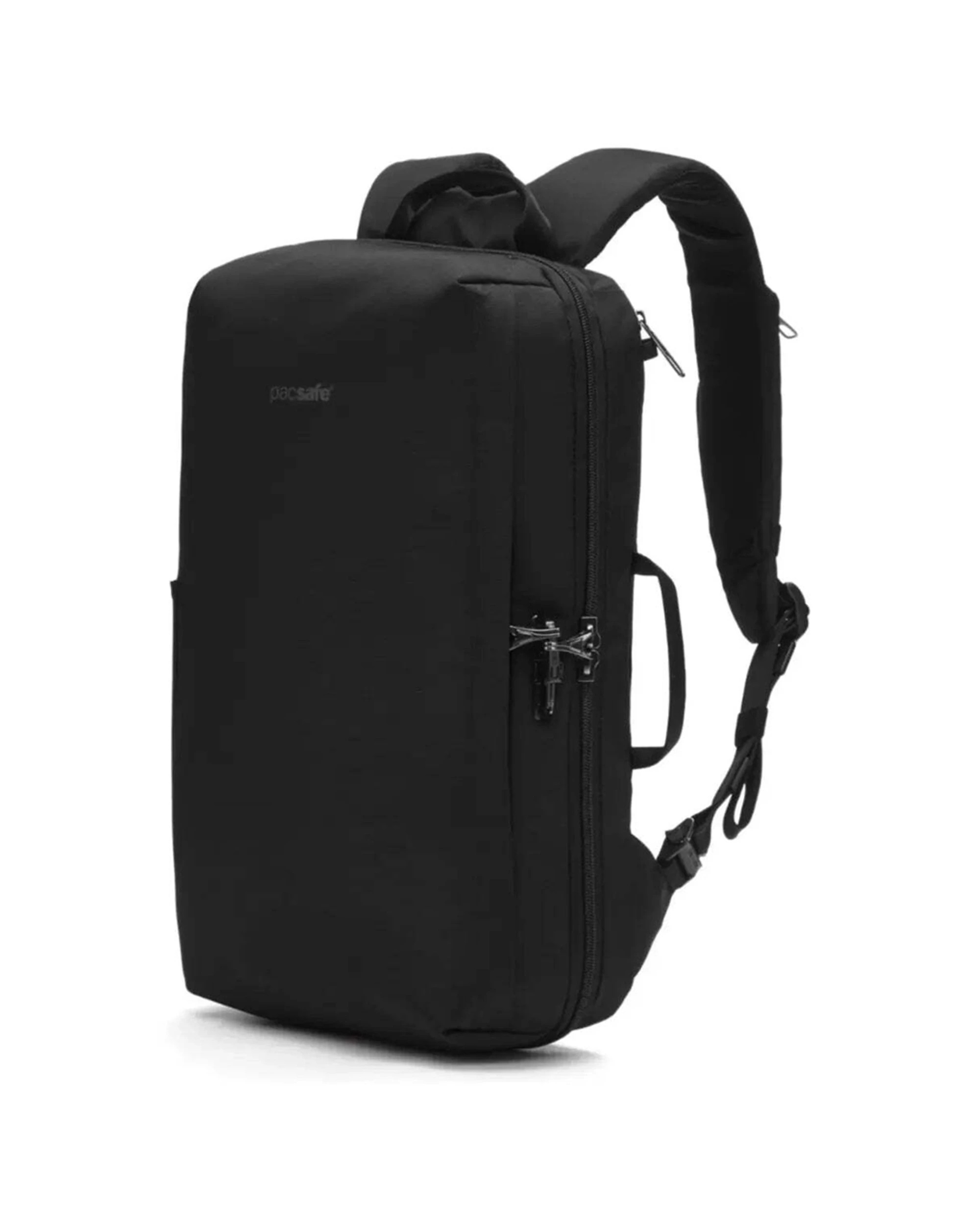 2 Pacsafe Metrosafe X Commuter Anti-Theft 16in Laptop Backpack Water Resistant Polyester 18L - Black, 2 of 8