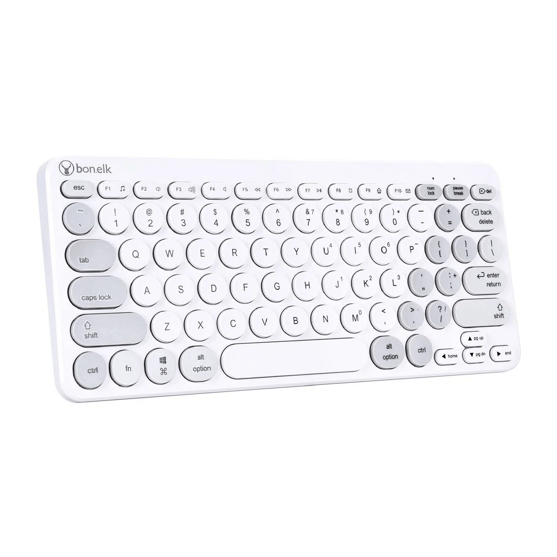 3 Bonelk KM-383 Wireless Keyboard and Mouse Combo Grey, 3 of 7