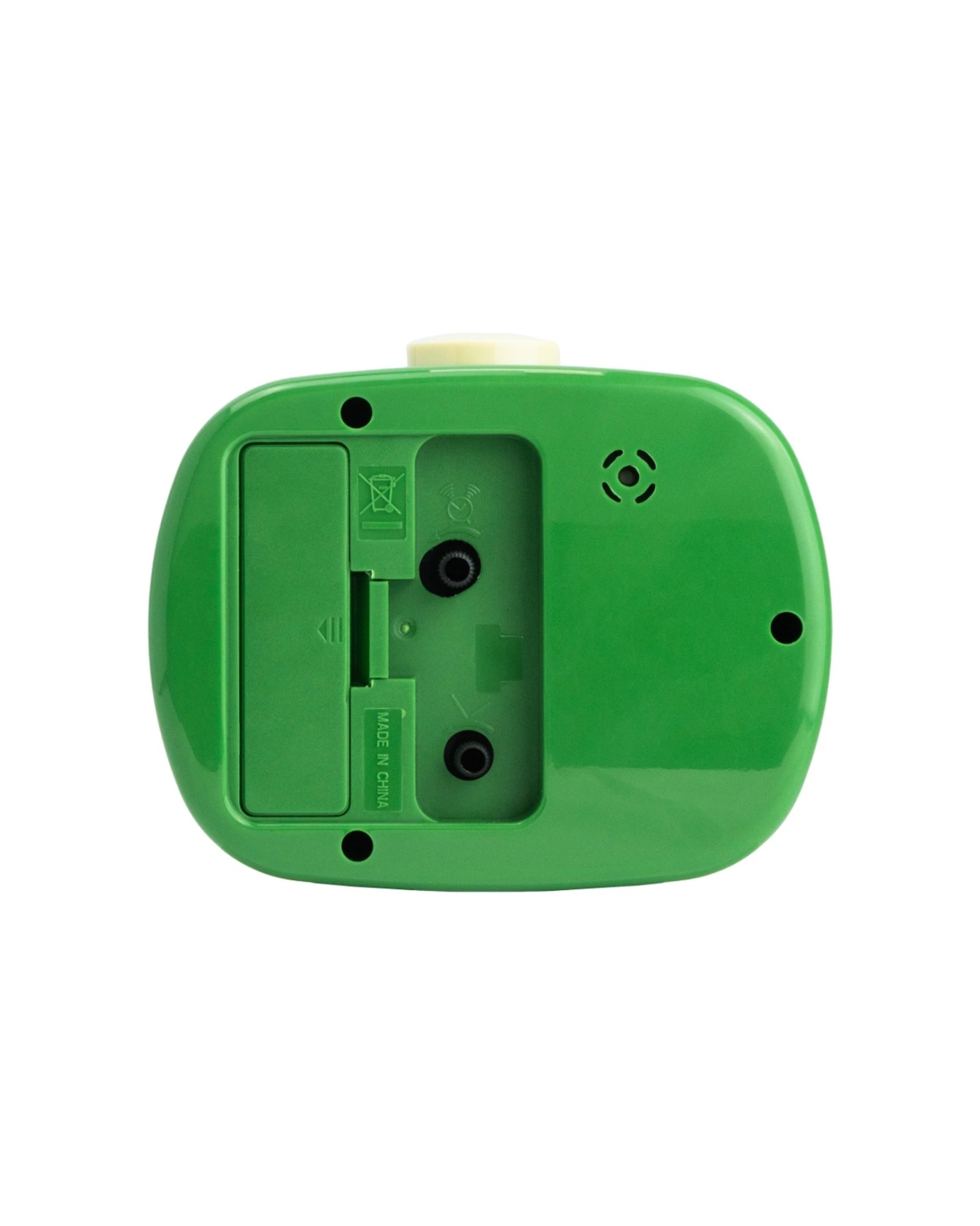 5 Leni Retro 9cm Alarm Clock Luminescent Hands Audible Beep-Beep Alarm - Green, 5 of 7