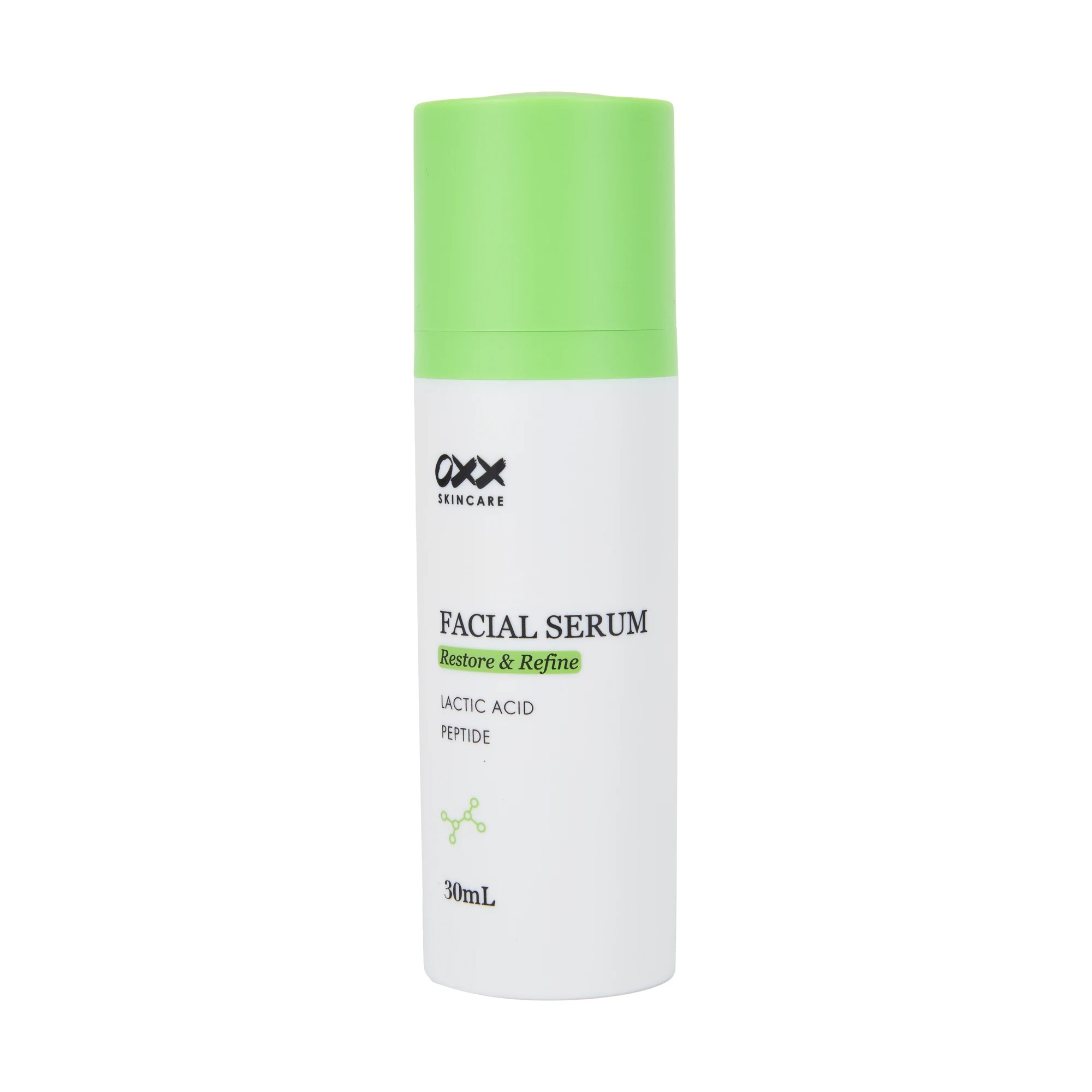 1 OXX Skincare Facial Serum 30ml - Lactic Acid and Peptide, 1 of 4