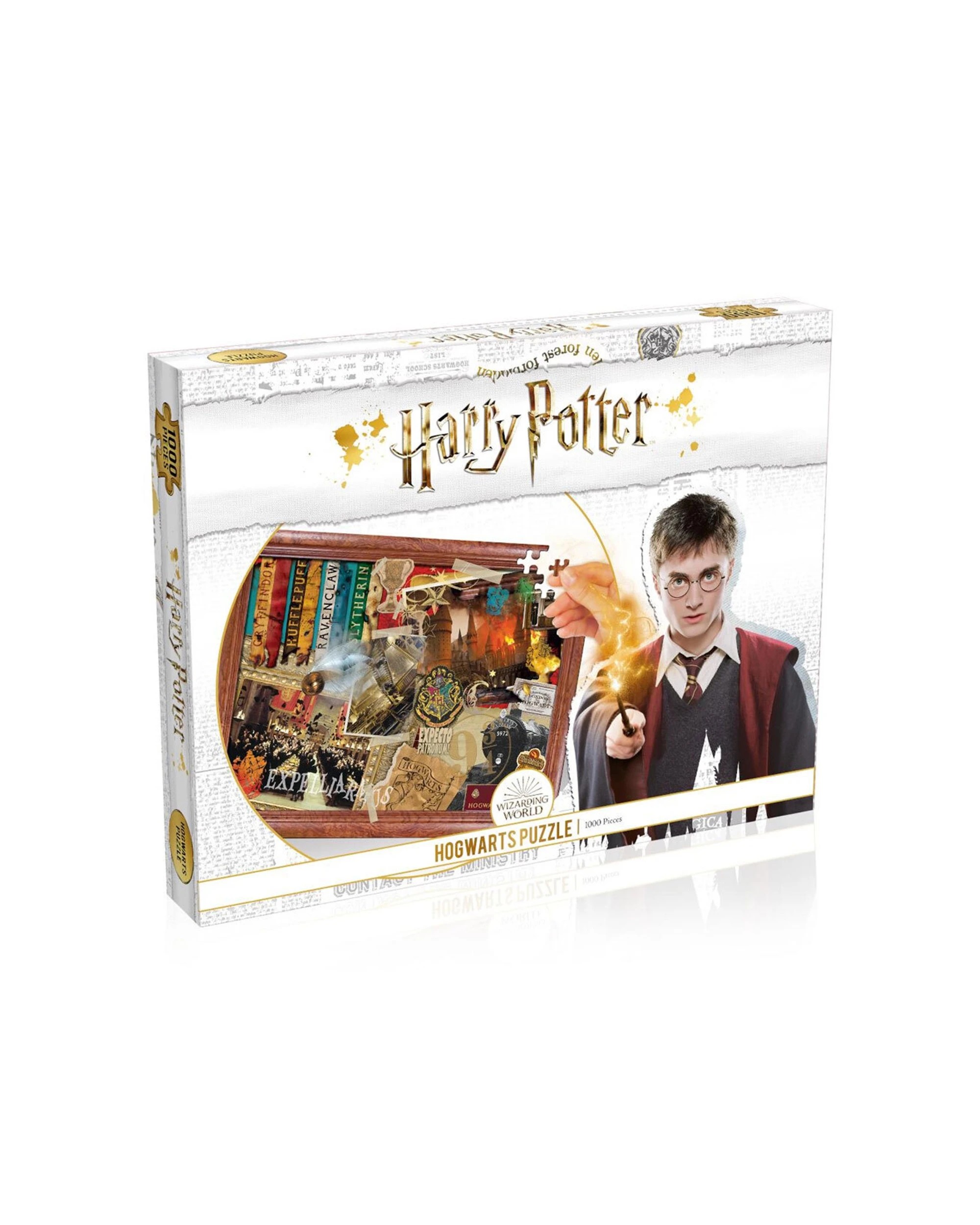 2 Harry Potter 1000pc Hogwarts Jigsaw Puzzle Iconic Scenes - Multi, 2 of 3