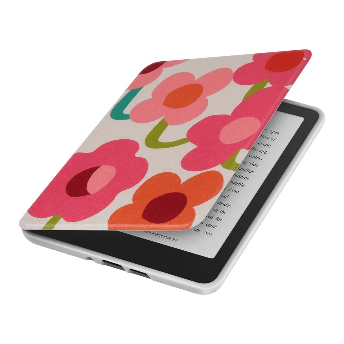 1 Otto Kindle Cover 11th Gen 6" Flowers, 1 of 6