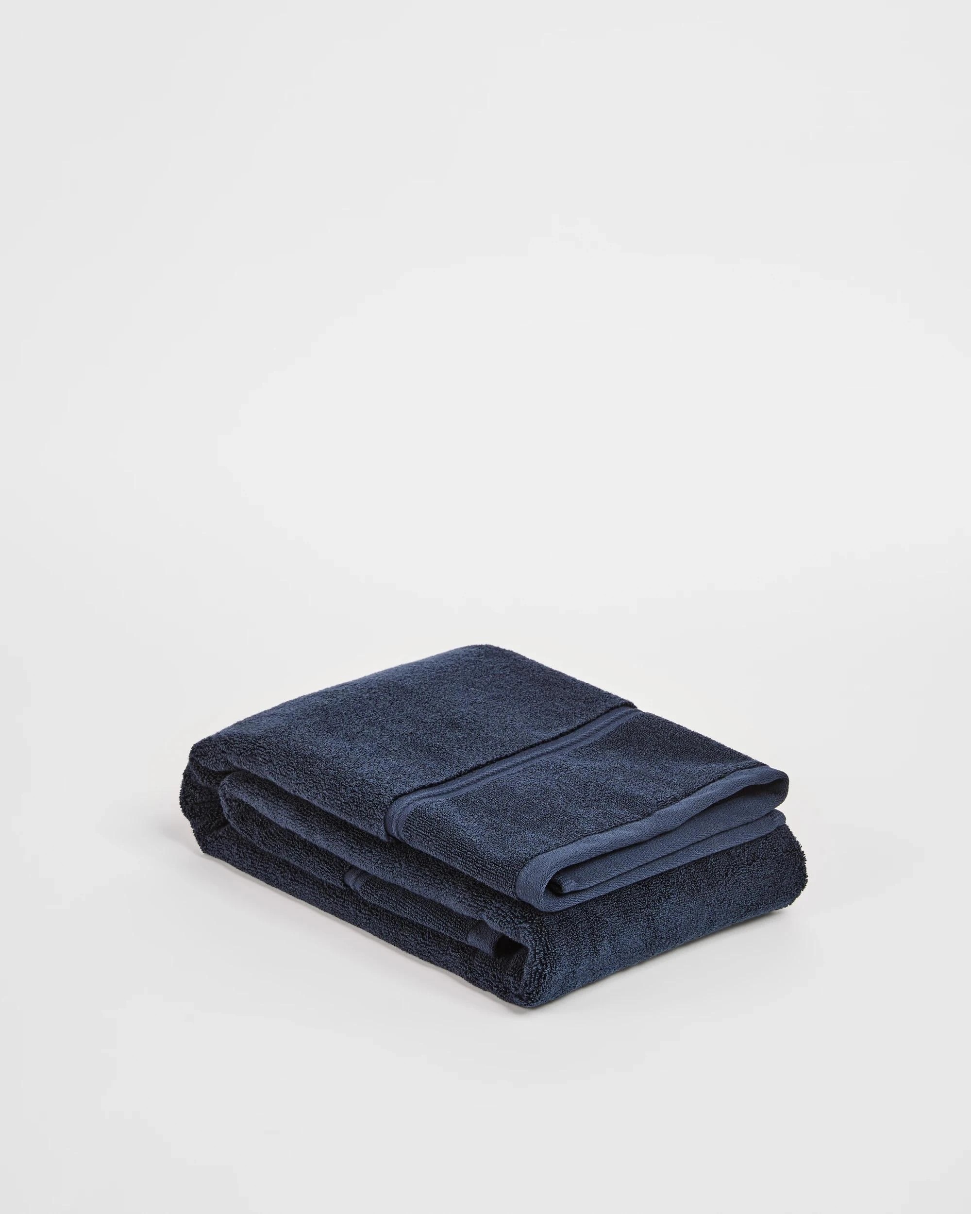 1 Target Luxury Egyptian Cotton Pile Bath Towel - Blue, 1 of 2