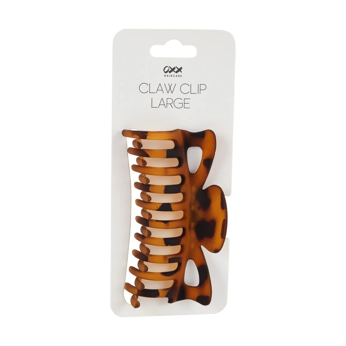 3 OXX Haircare Black and Brown Large Claw Hair Clip, 3 of 3
