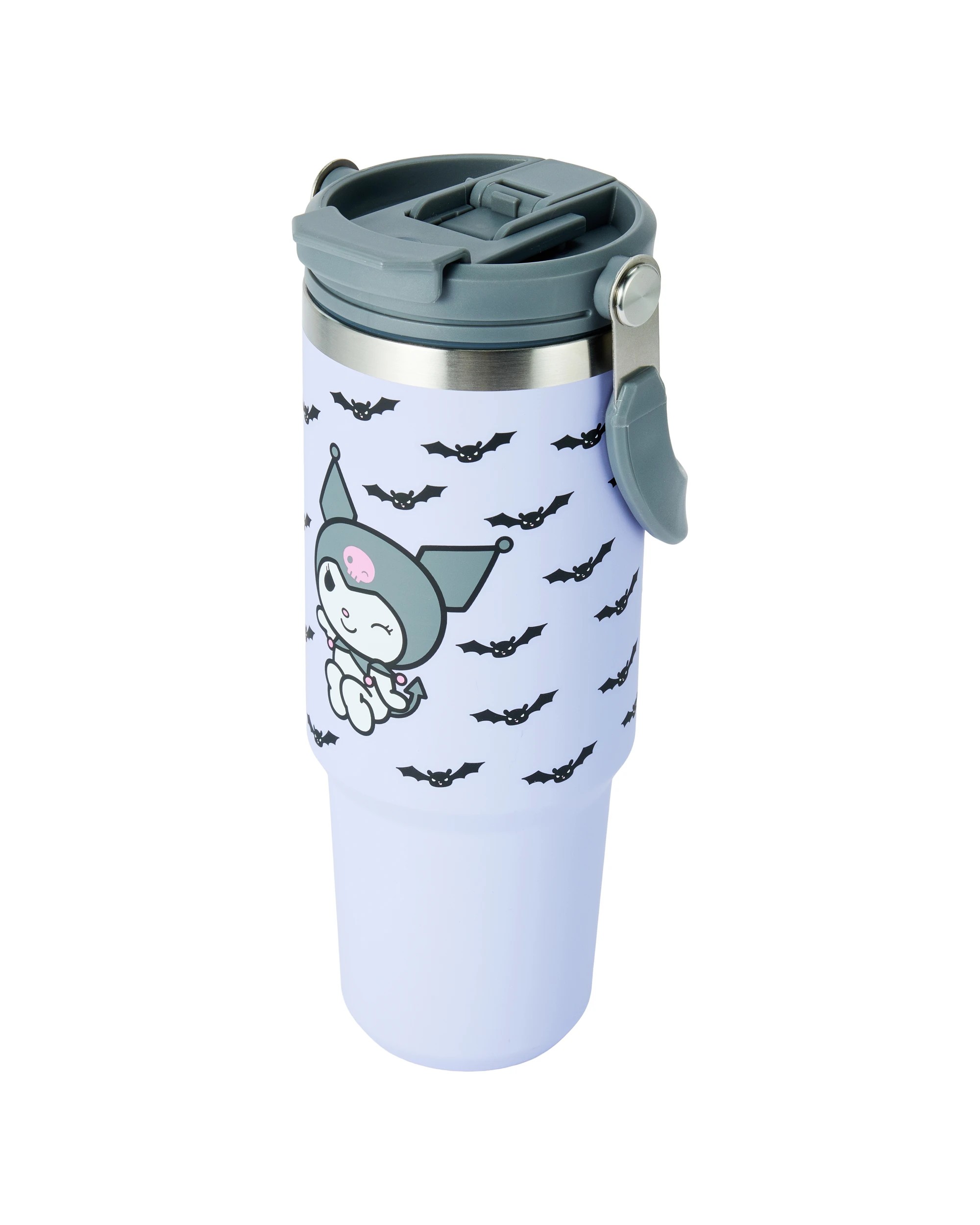 3 900ml Kuromi Insulated Cup with Top Handle, 3 of 7