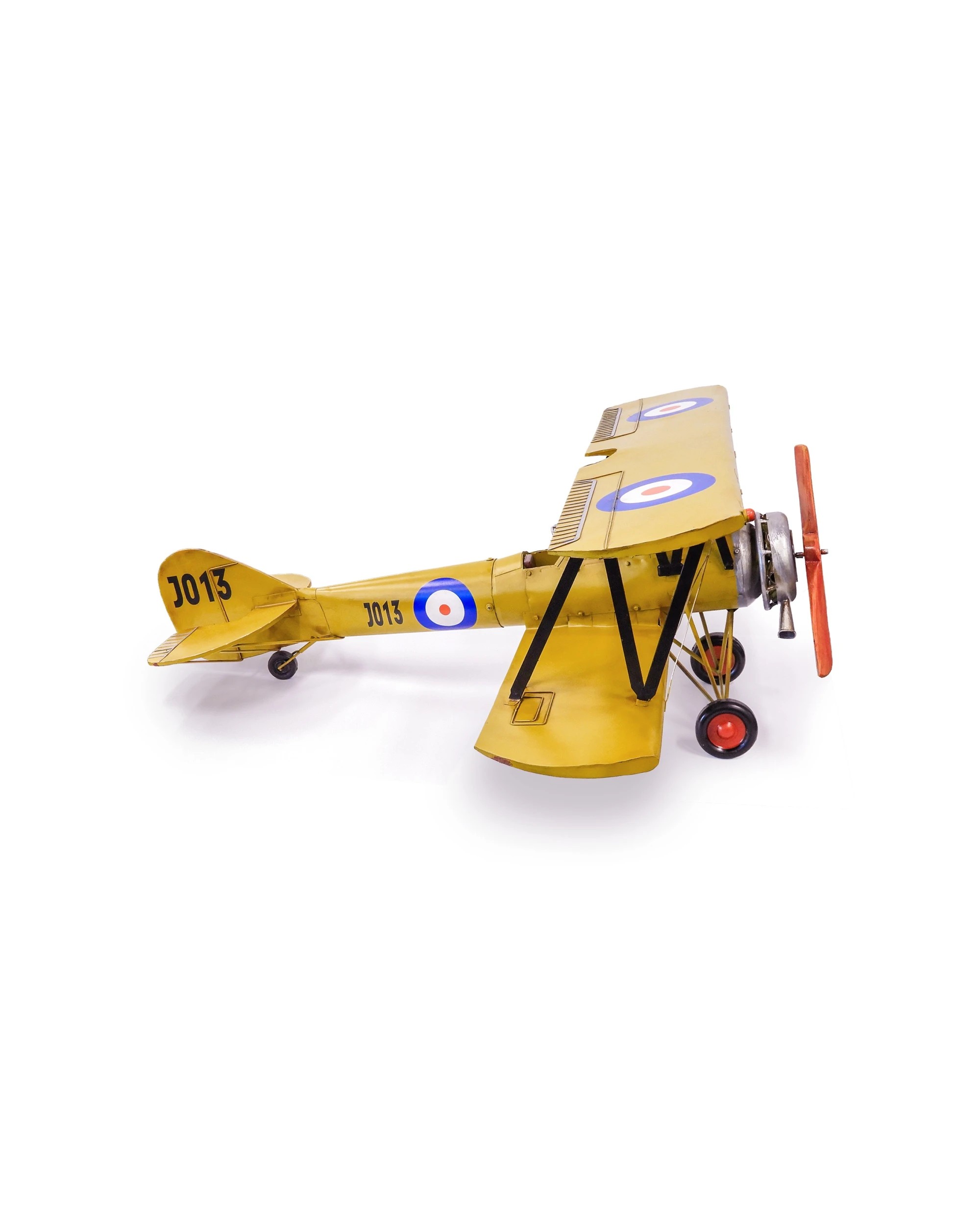 2 Boyle Metal Ornament Figurine EX Large The Arvo 621 Aircraft 96x94cm - Yellow, 2 of 5