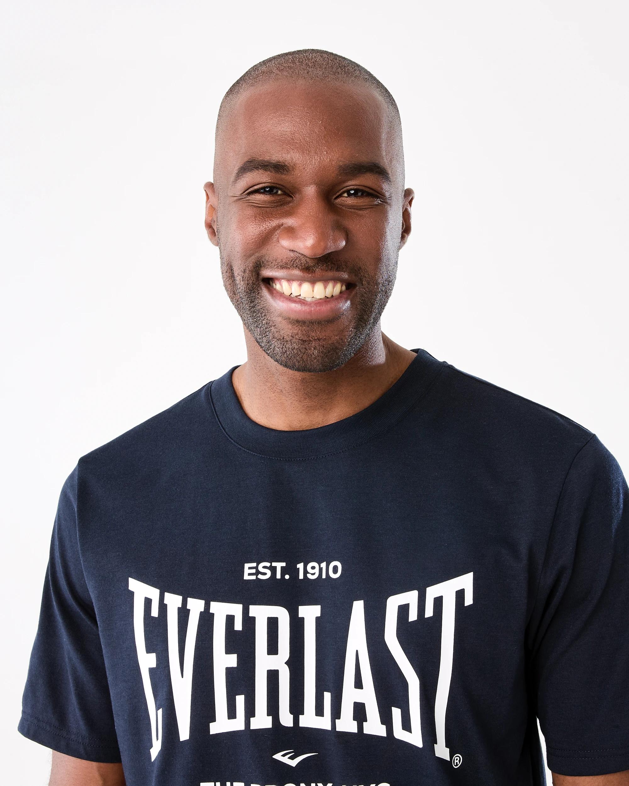 6 Everlast Mens Bronx T-shirt Indigo, 6 of 7