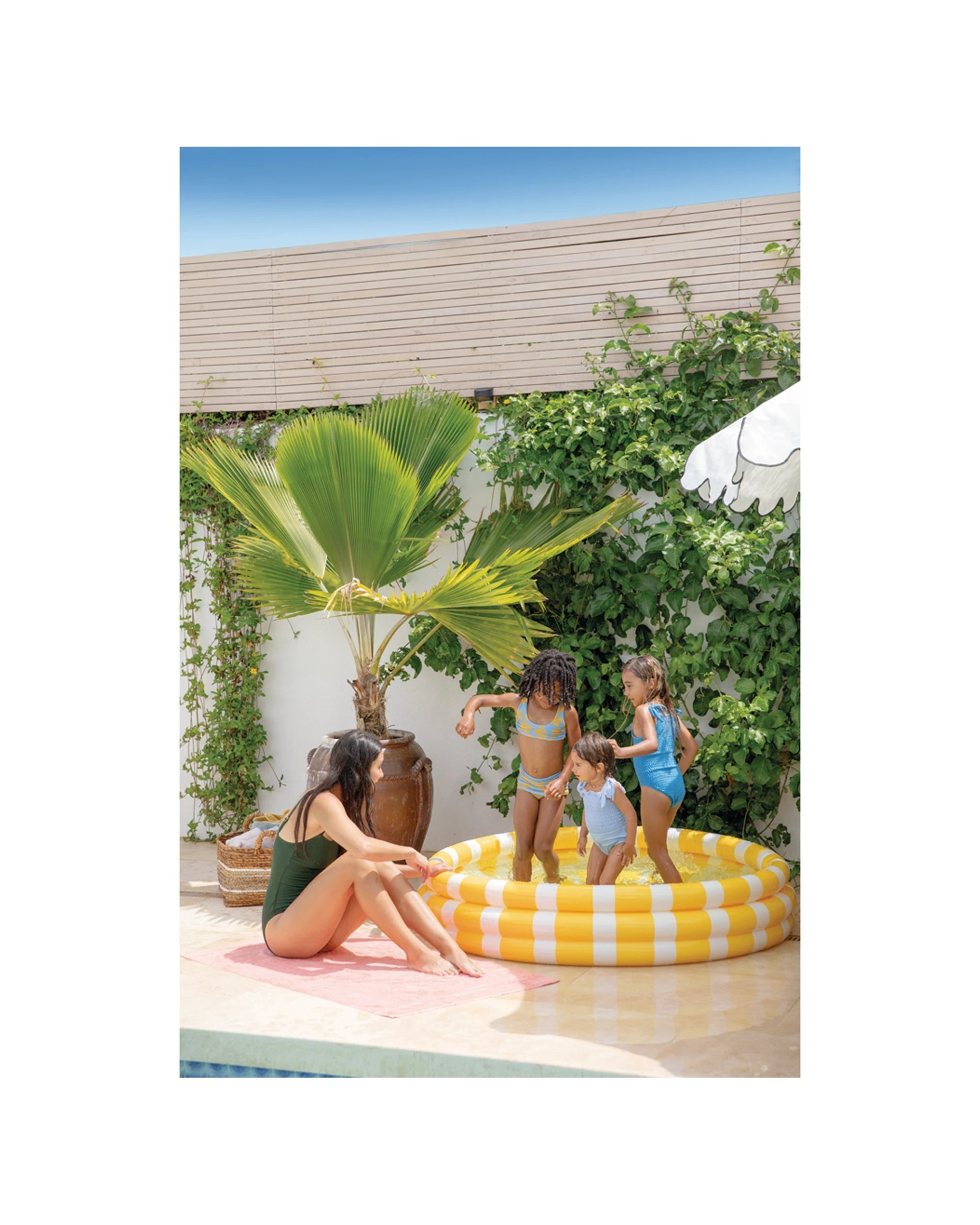 4 Intex Zesty Lemon Kids/Children Inflatable Swimming Pool - Yellow, 4 of 9