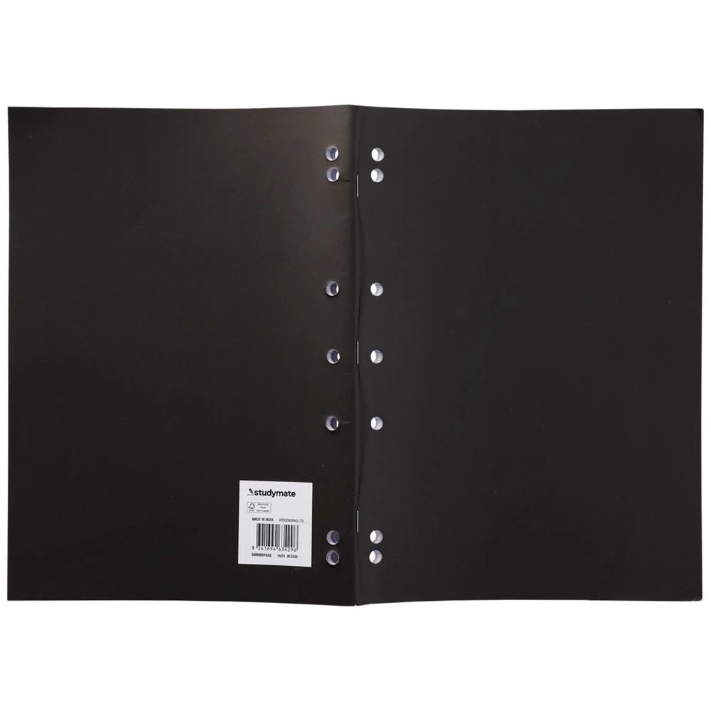 3 Studymate A4 Exercise Book Recycled Pastel Grey 96 Page, 3 of 3