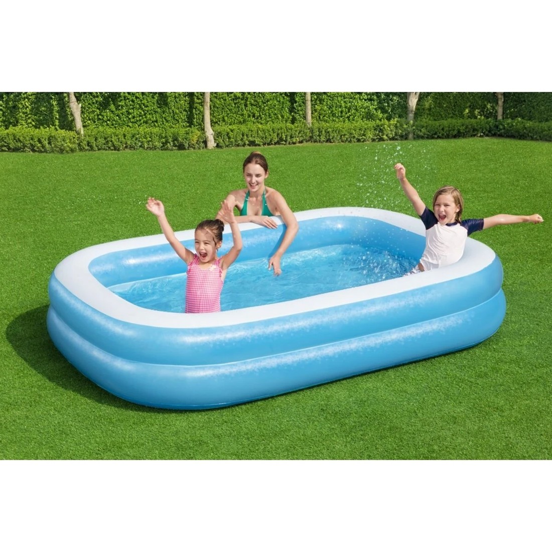 5 Bestway Blue Rectangular Family Pool, 5 of 5