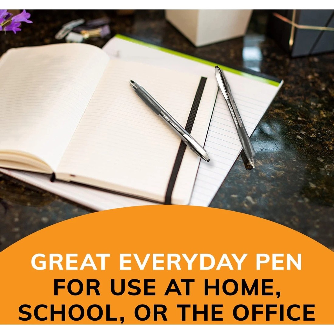 7 4 Pack BIC Atlantis Ball Pens, 7 of 9