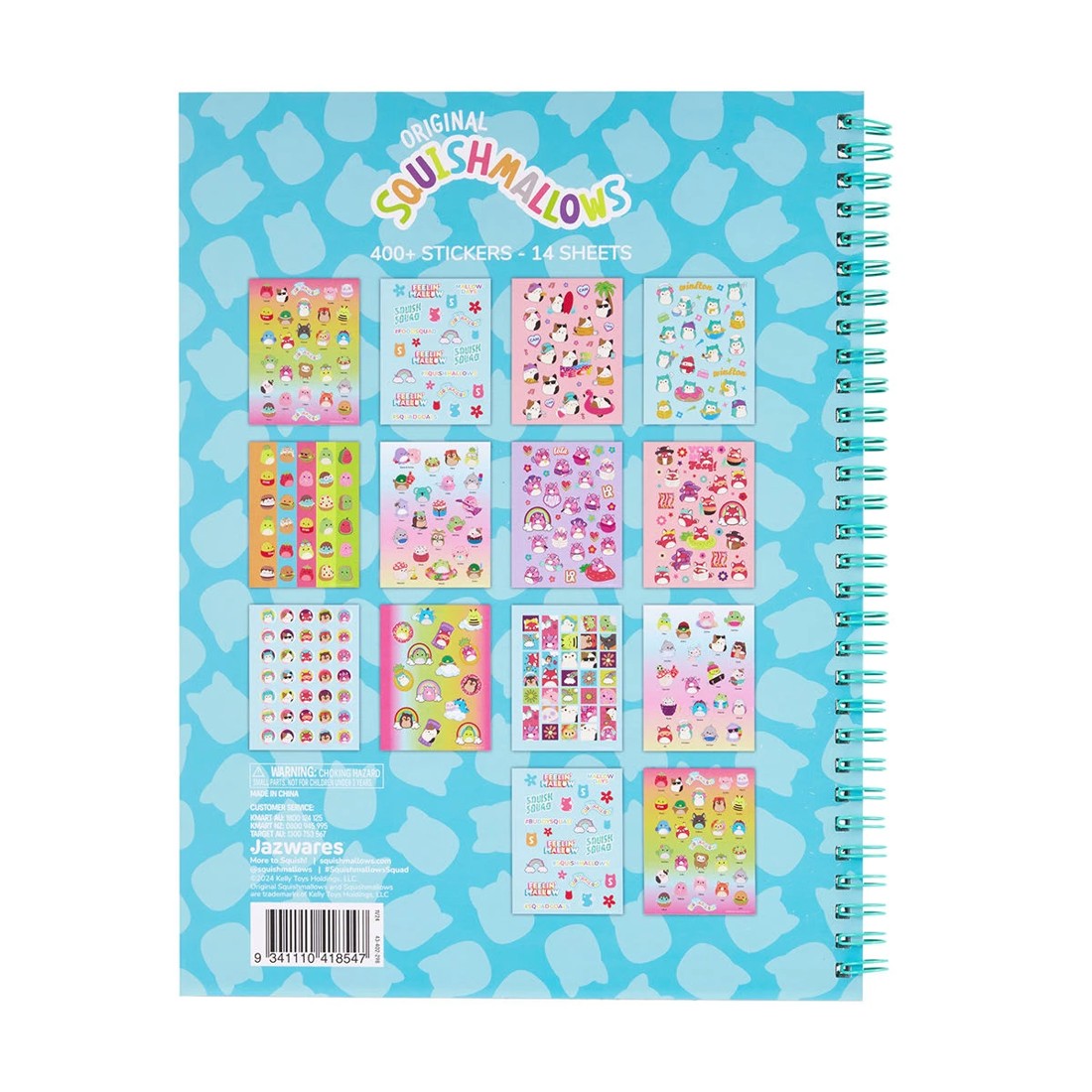 6 Original Squishmallows Sticker Book, 6 of 6