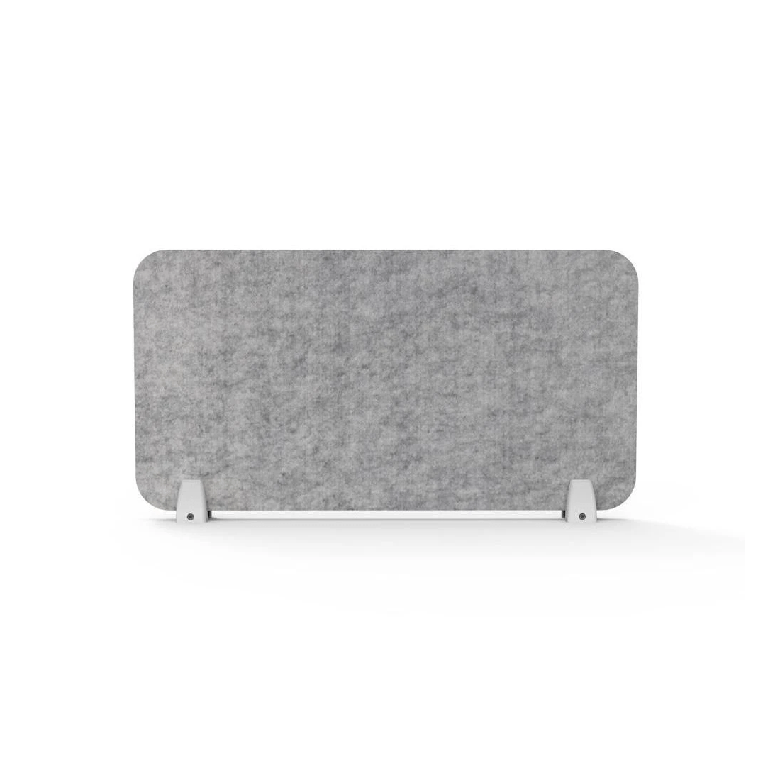 2 Furnx Eco Panel Screen Desk Mount 740 x 400 mm Grey/White, 2 of 2