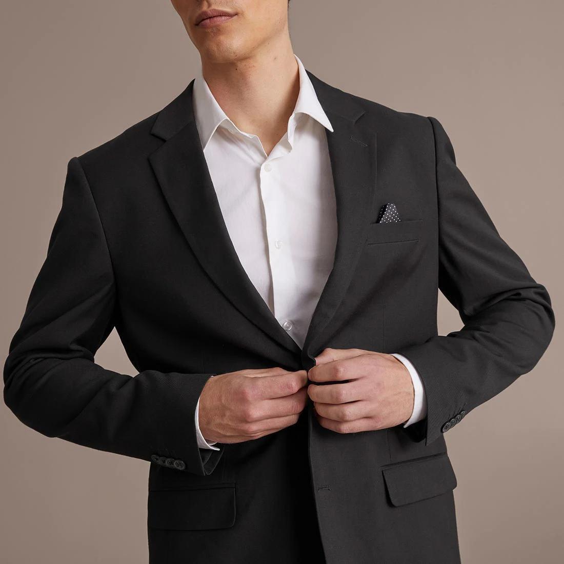 4 Preview Stretch Suit Jacket BLACK, 4 of 6
