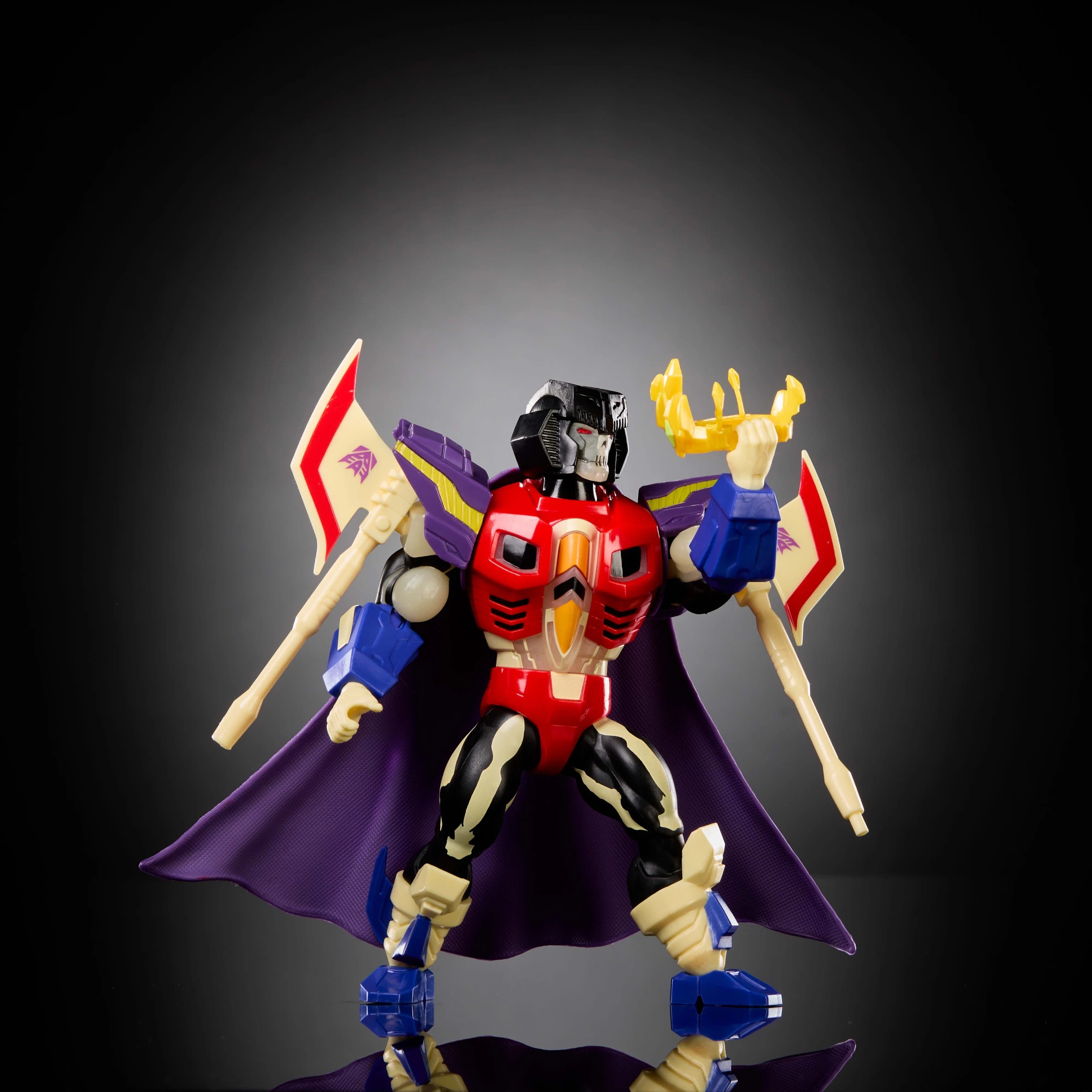 3 Masters of the Universe Origins & Transformers Starscream Armor Scare Glow Figure, 3 of 6
