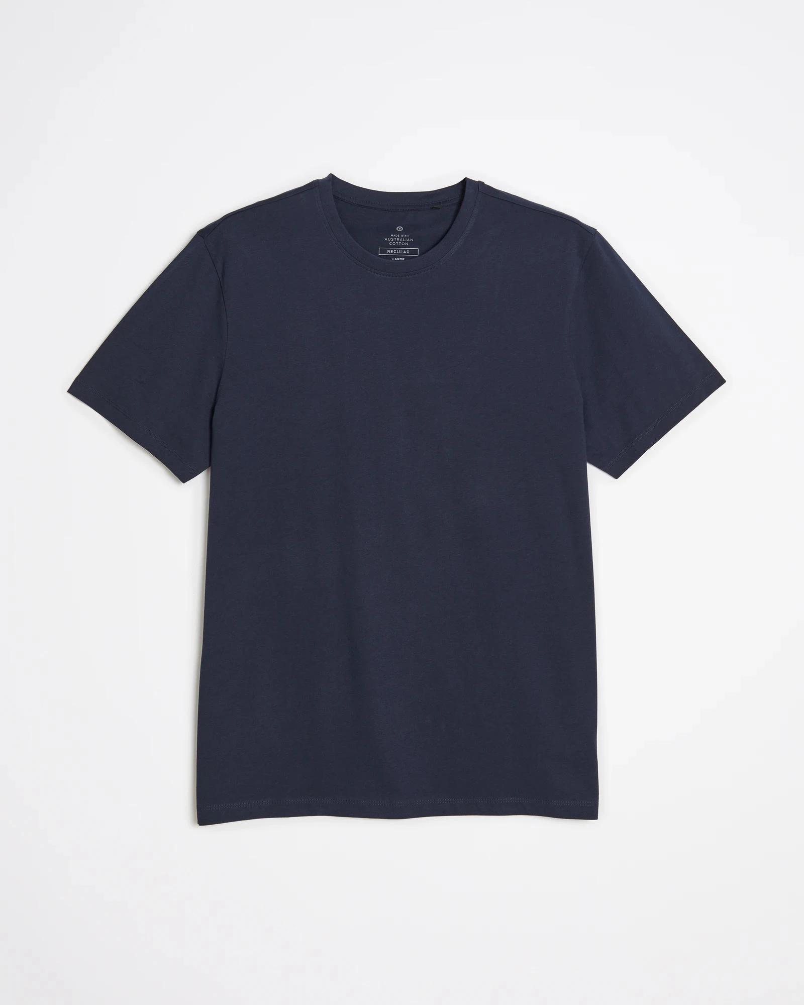 5 Target Australian Cotton T-Shirt NAVY, 5 of 6