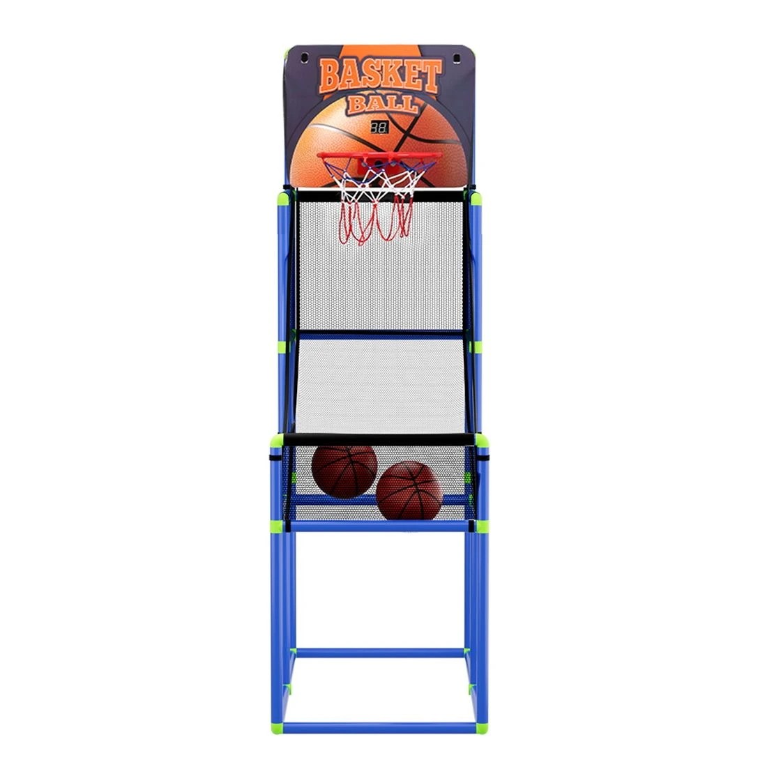 1 Basketball Arcade Game Electronic Scorer 3 Games Adju Kids - Blue, 1 of 4