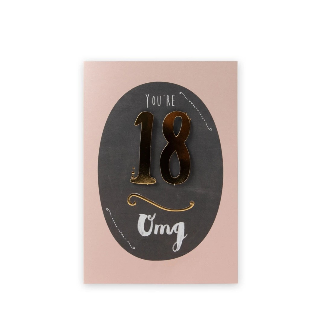 3 Connections from Hallmark 18th Birthday Card - OMG You're Eighteen!, 3 of 3