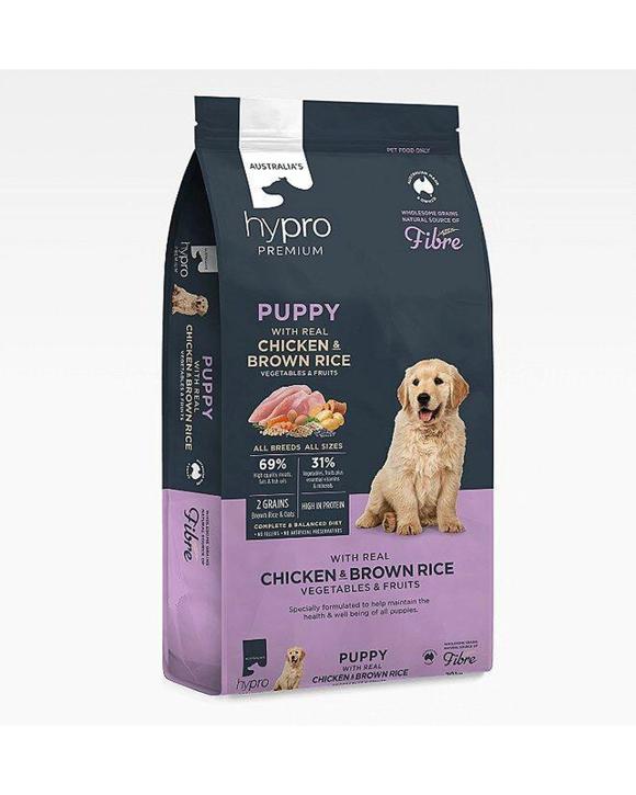Hypro Premium Puppy All Breeds Dry Dog Food Chicken & Brown Rice 2.5kg