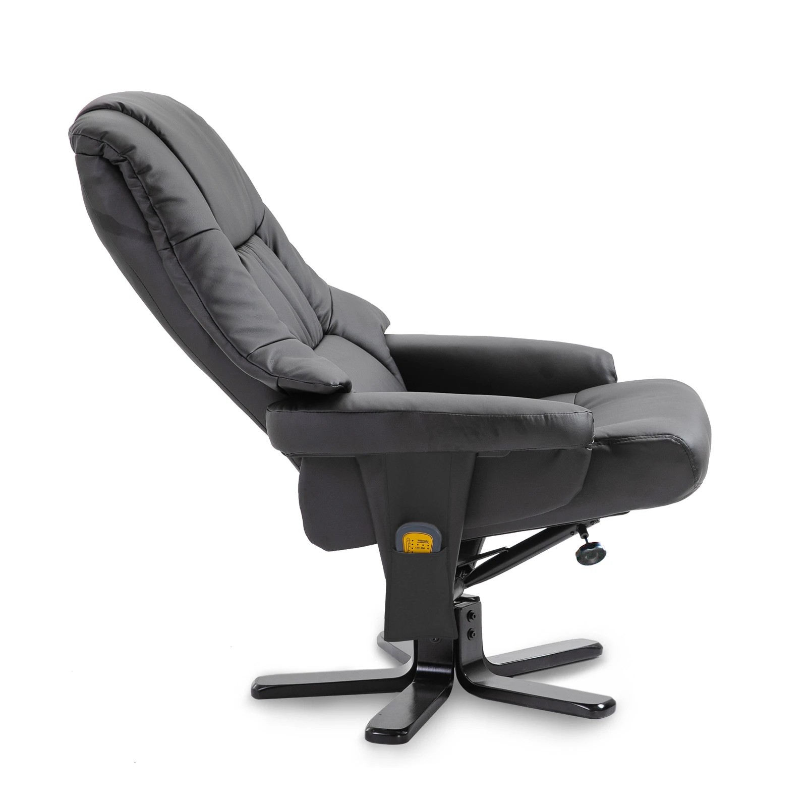 5 LUXDREAM Full Body Massage Recliner Chair 8-Point Heated Office Chair - Black - Black, 5 of 8