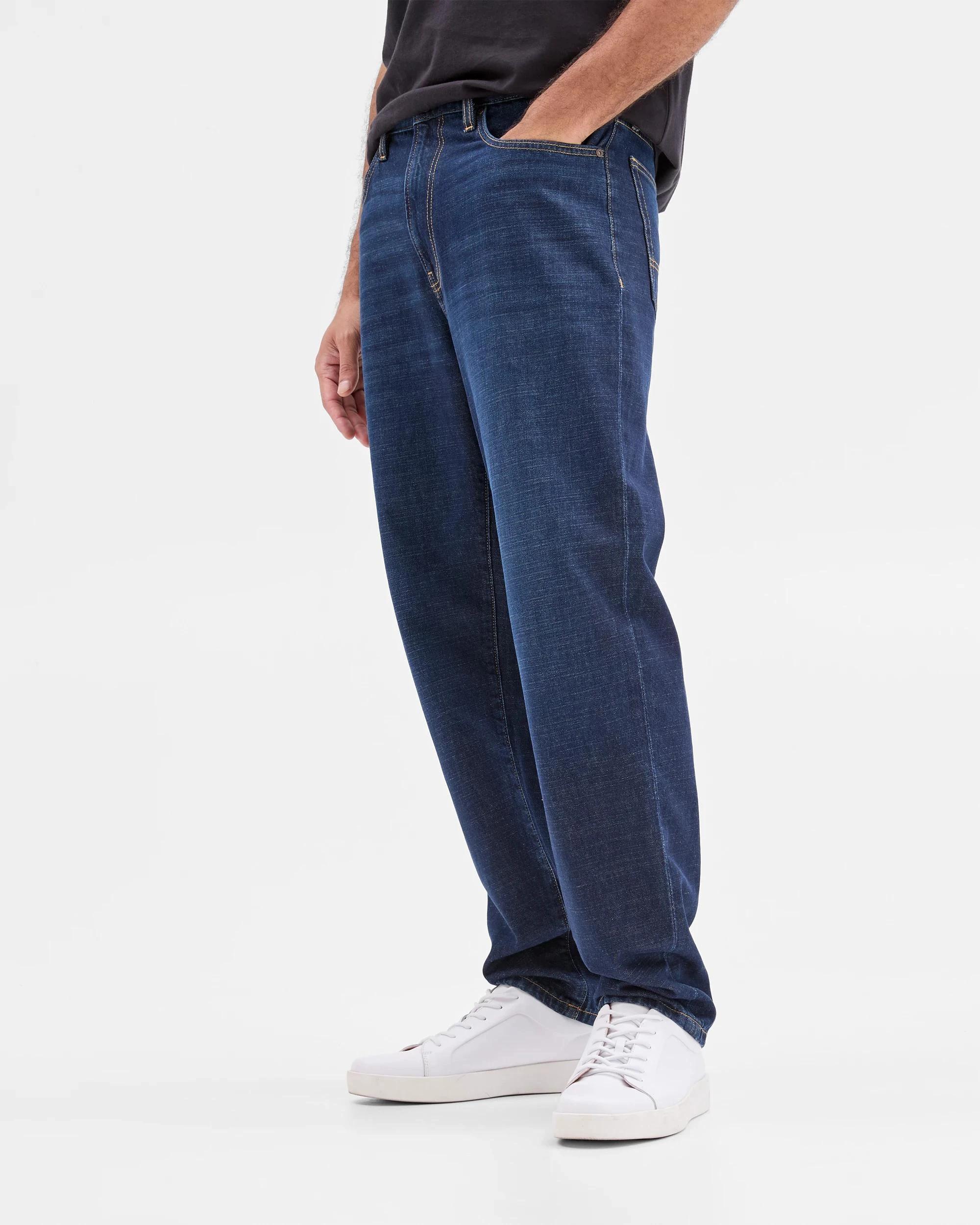 4 Target Relaxed Fit Denim Jeans DENIMDARK, 4 of 8