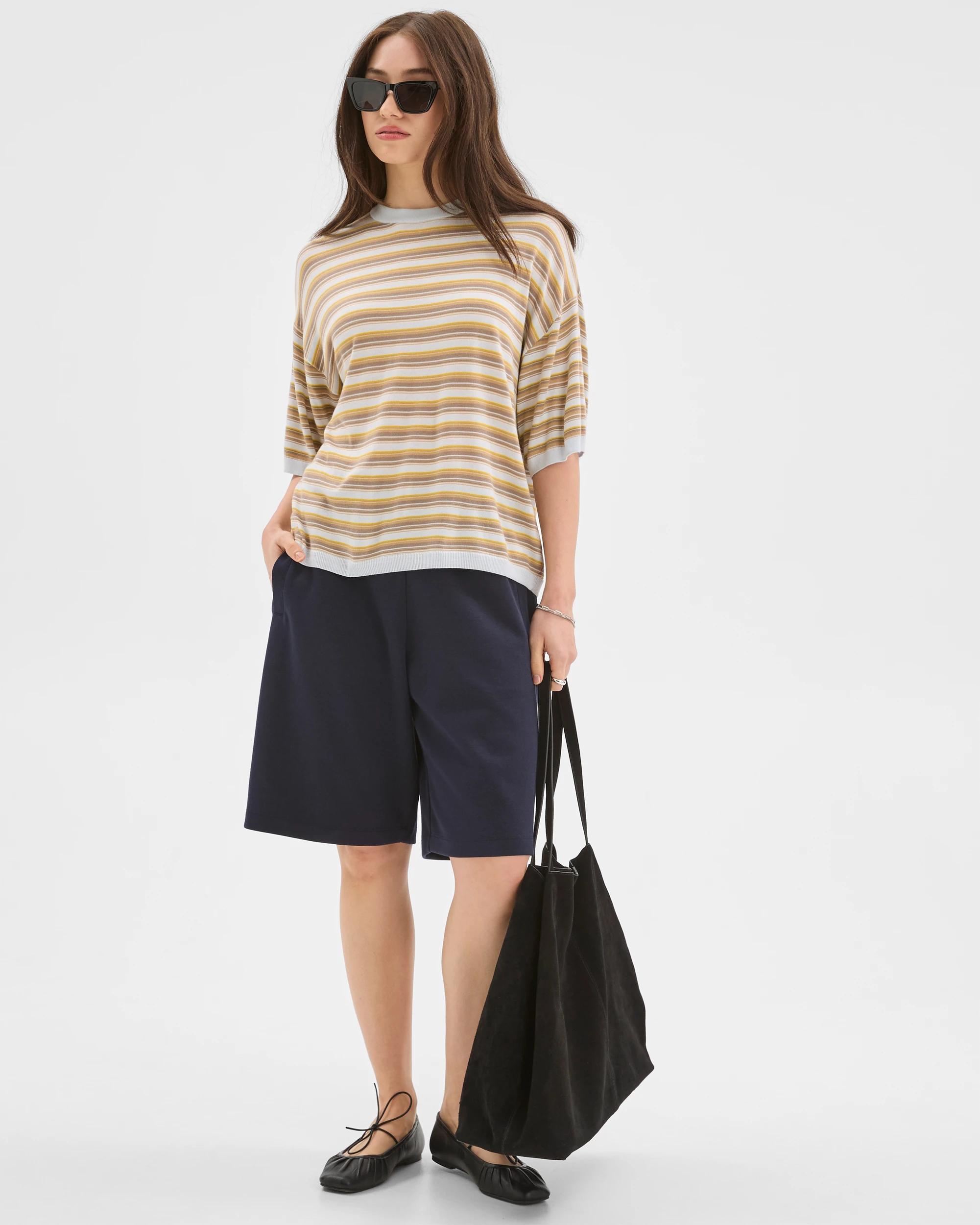 2 Lily Loves Fleece Shorts DEEP NAVY, 2 of 6
