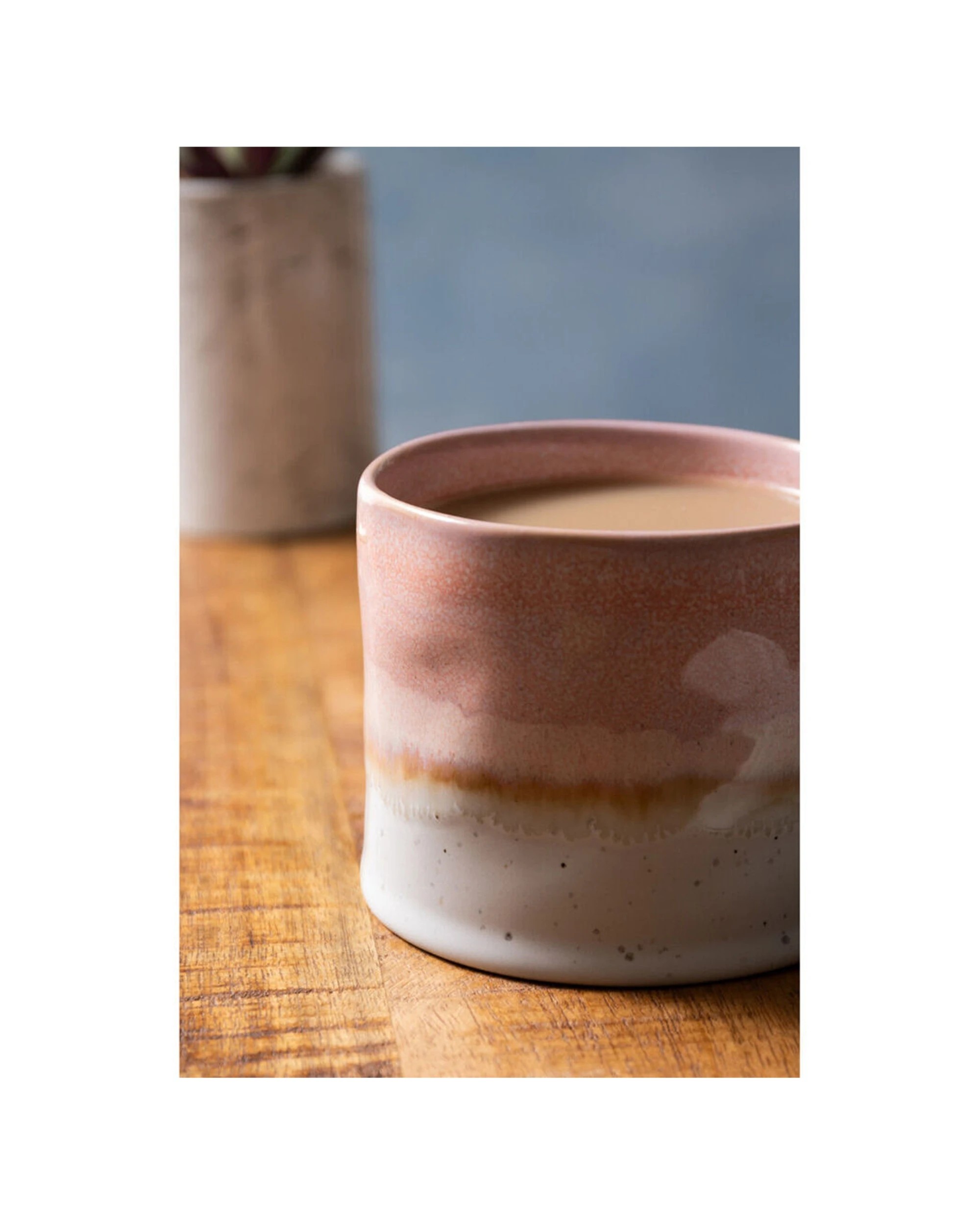 5 Mikasa 8PK Reactive Glaze Coffee Mug Stoneware 450ml - Pink, 5 of 8