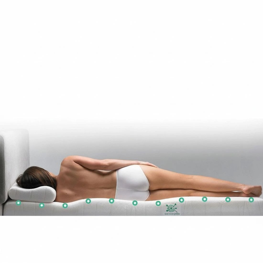 6 Giselle Bedding 21cm Mattress Single - White, 6 of 10